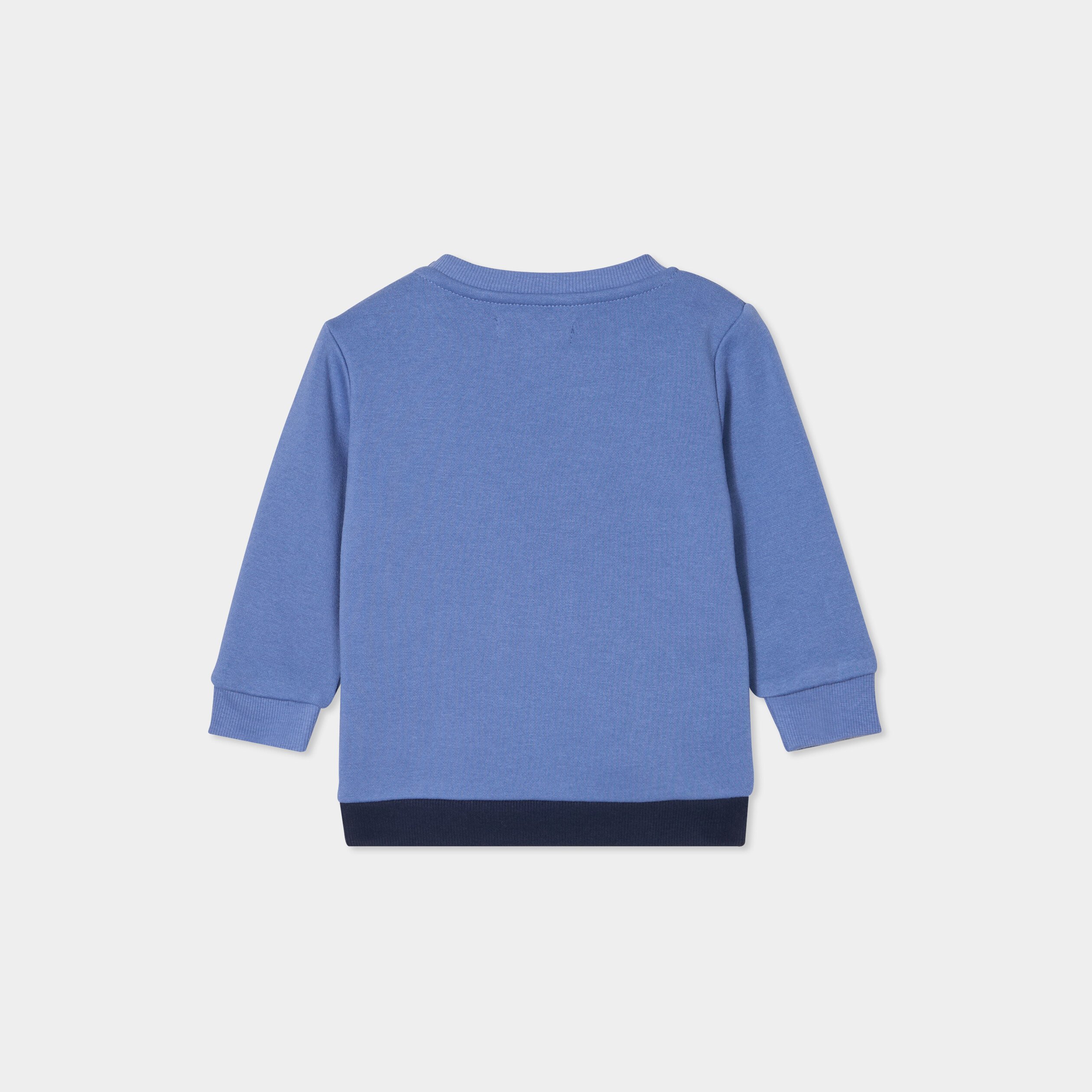 ensemble 2 pieces sweat et jogging bleu marine bebeg Ensemble 2 pièces sweat et jogging bleu marine bébé garçon
