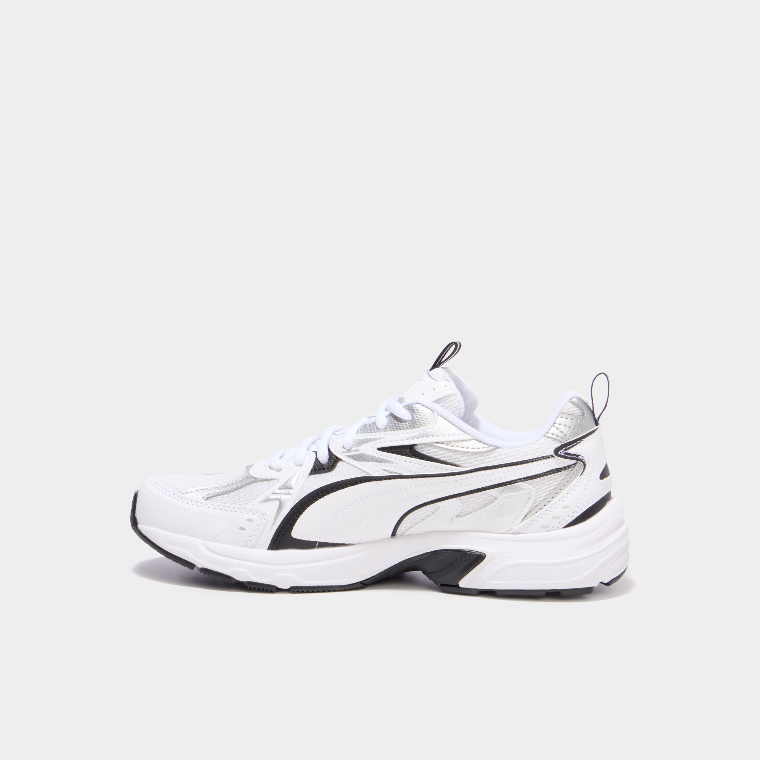 Baskets running lacets Puma Milenio Tech blanc femme