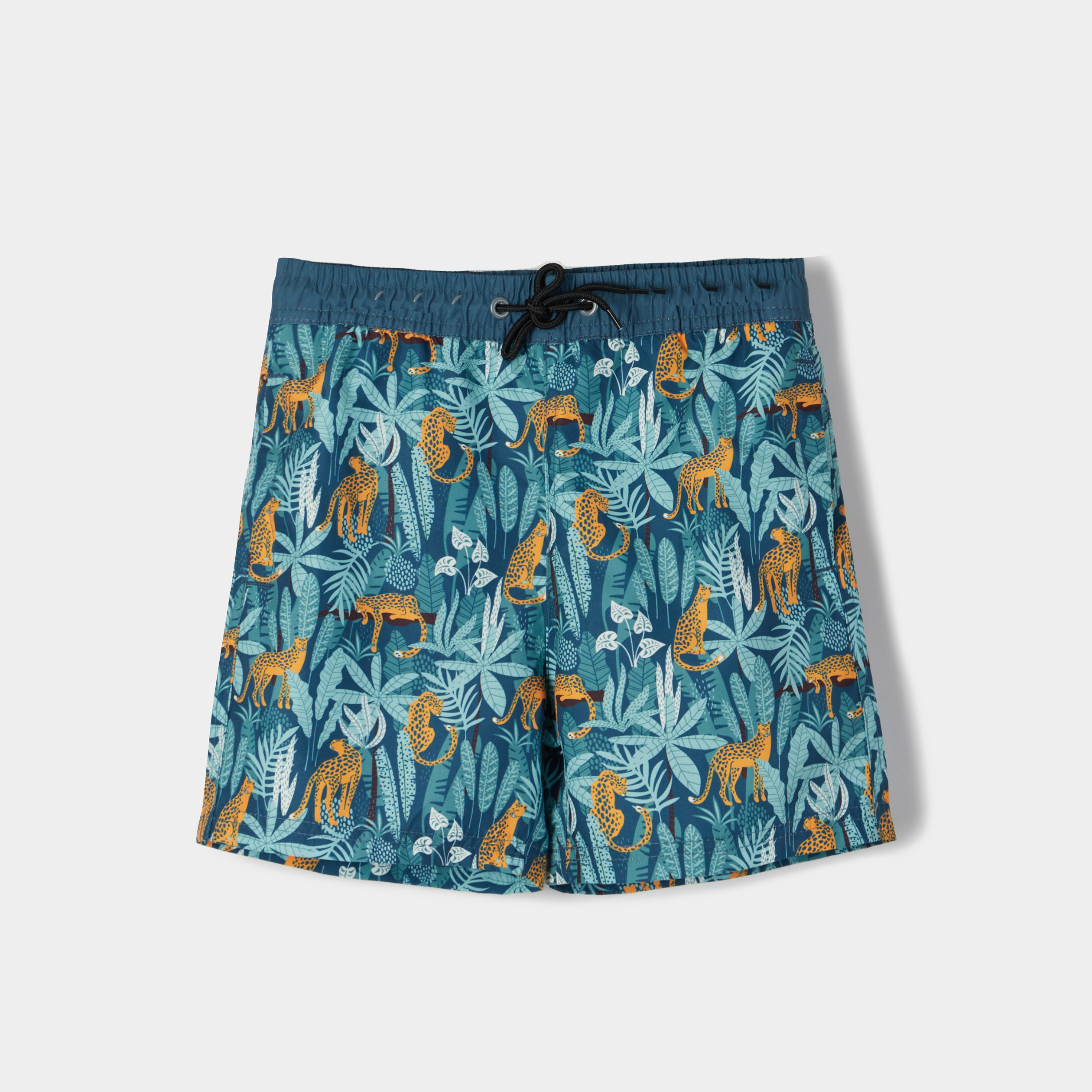 short de bain vert kaki garcon Short de bain vert kaki garçon
