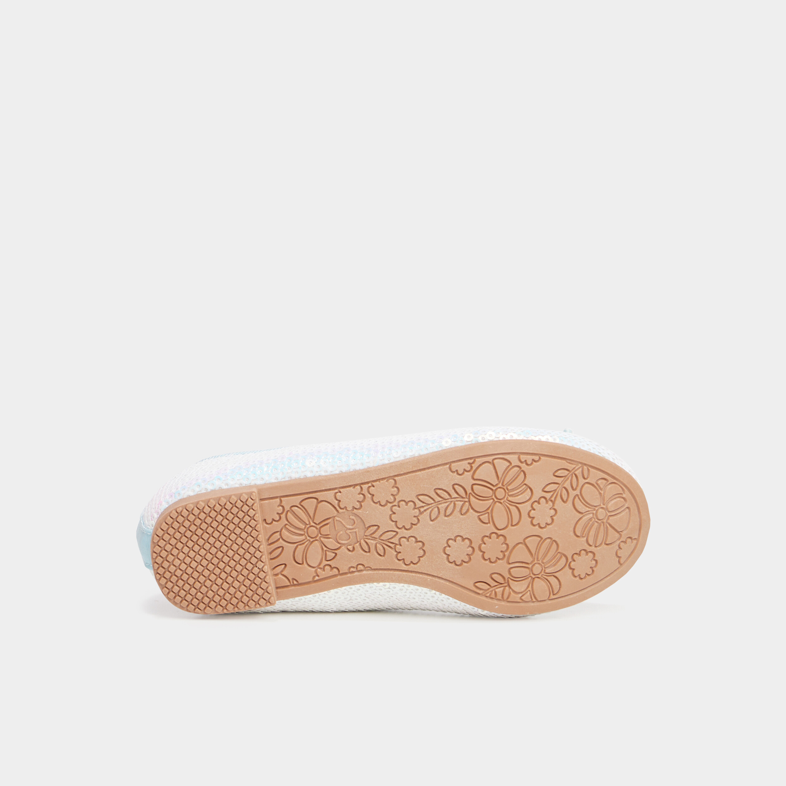 ballerines sequins reversibles bleu ciel fille Ballerines sequins réversibles bleu ciel fille