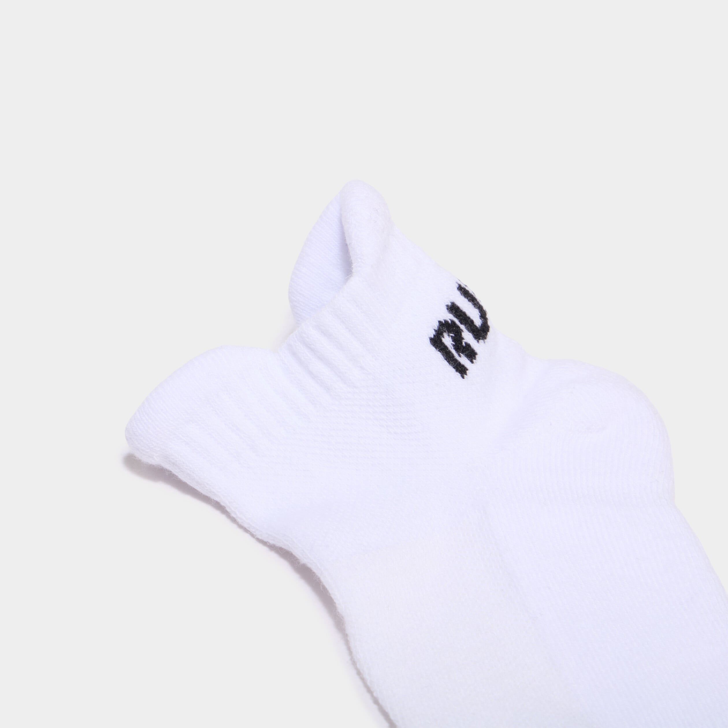 Lot 3 paires chaussettes invisibles blanc homme
