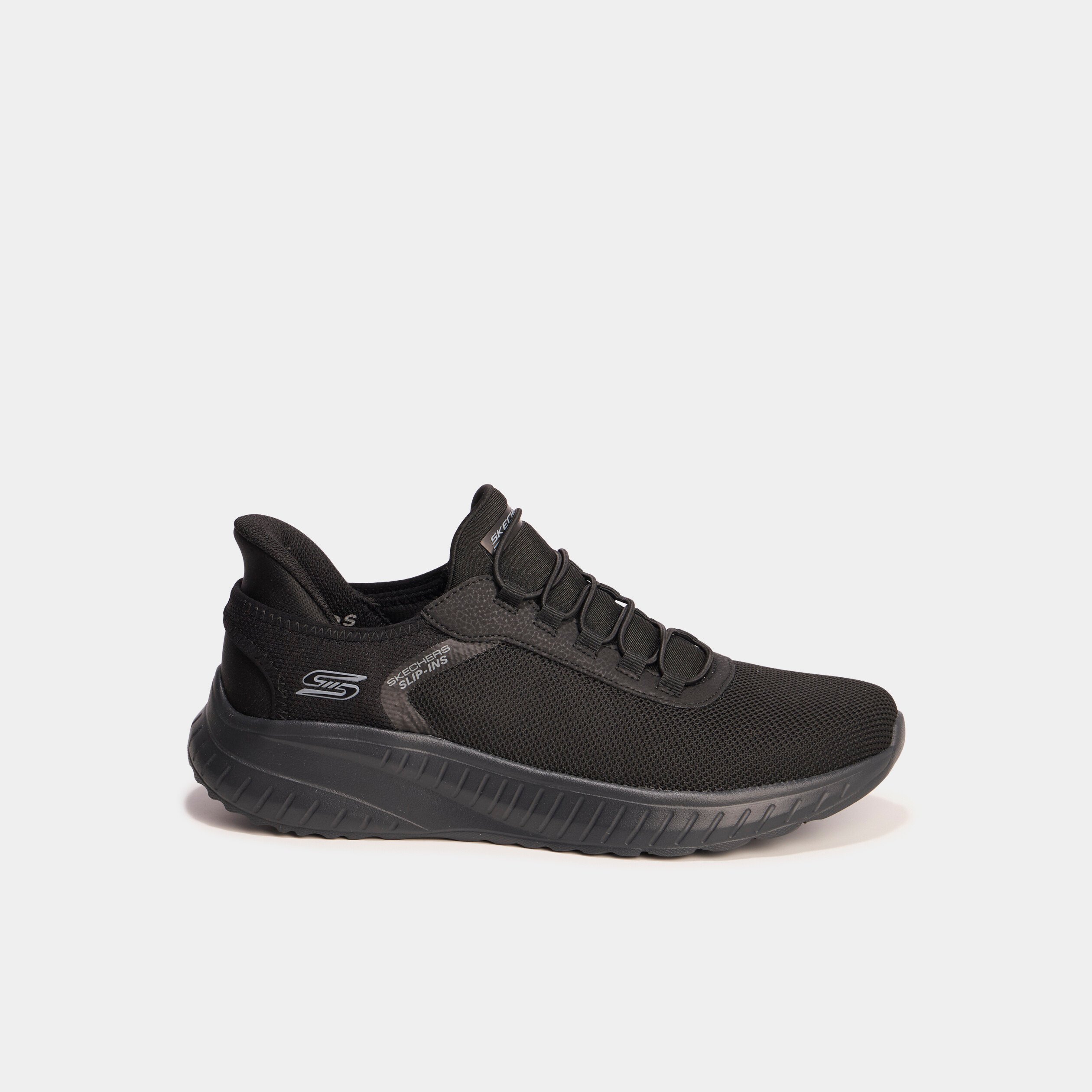 baskets running a lacets elastiques noir homme Baskets running à lacets élastiqués noir homme