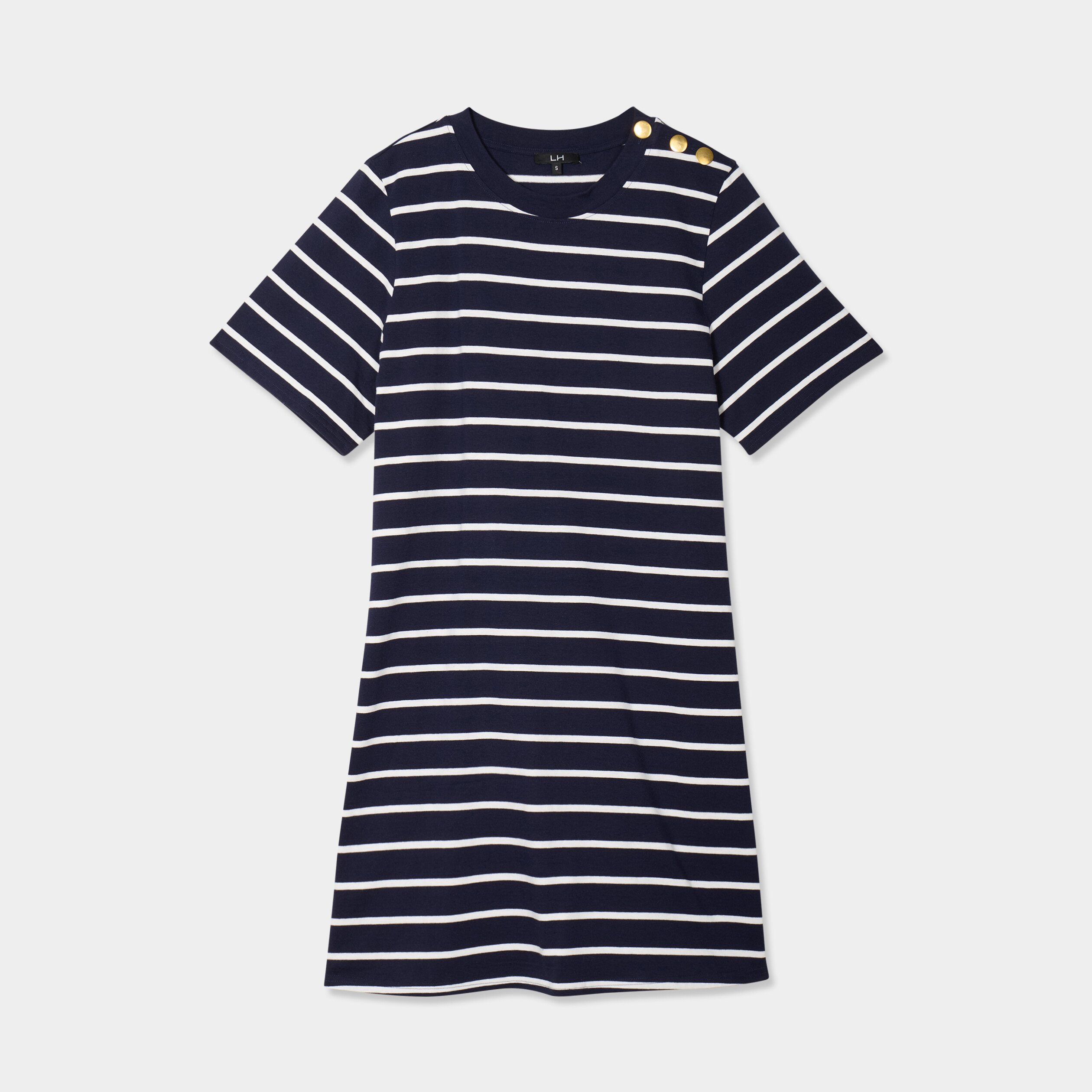 robe t shirt manches courtes coton ecru femme Robe t-shirt manches courtes coton ecru femme
