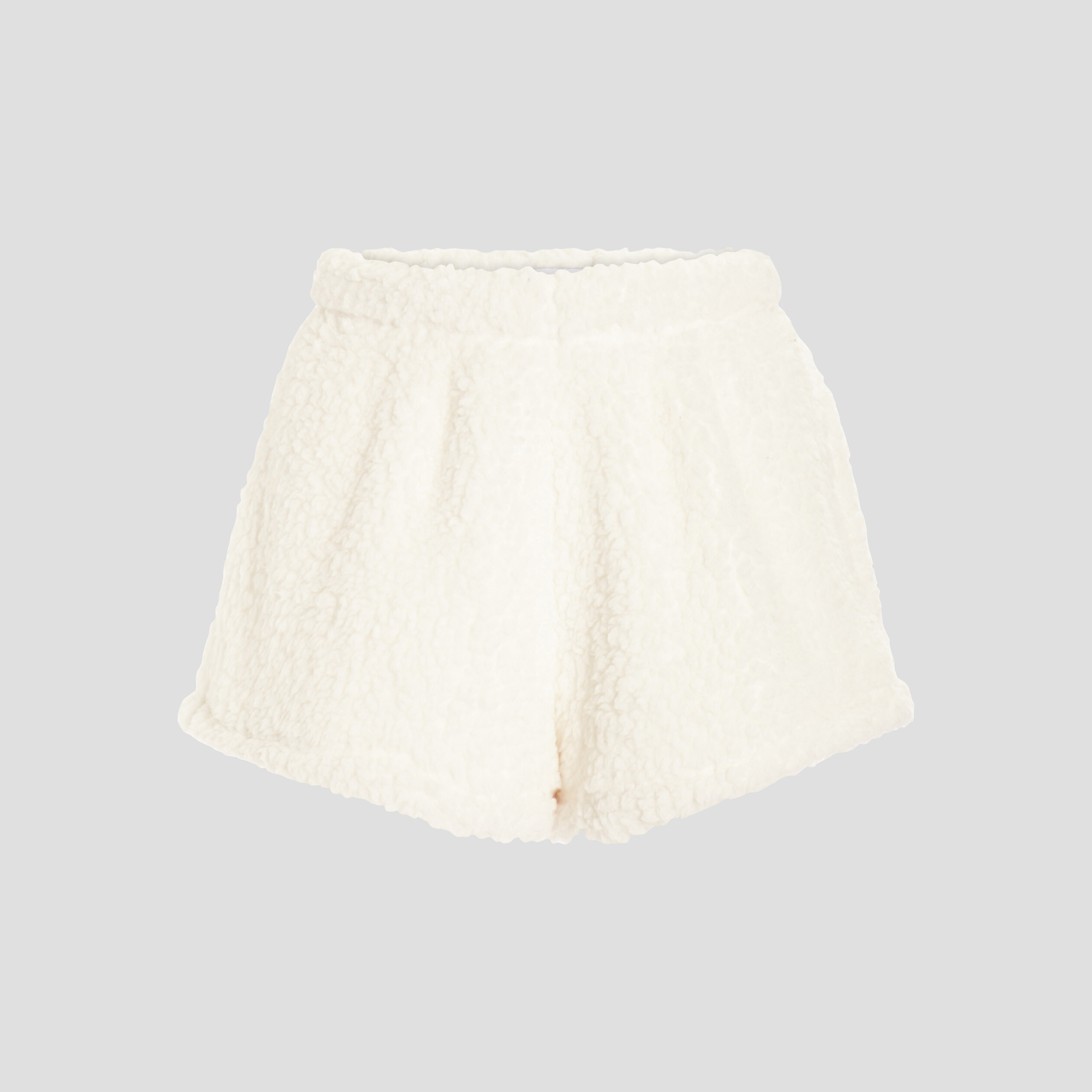Short pyjama ivoire femme