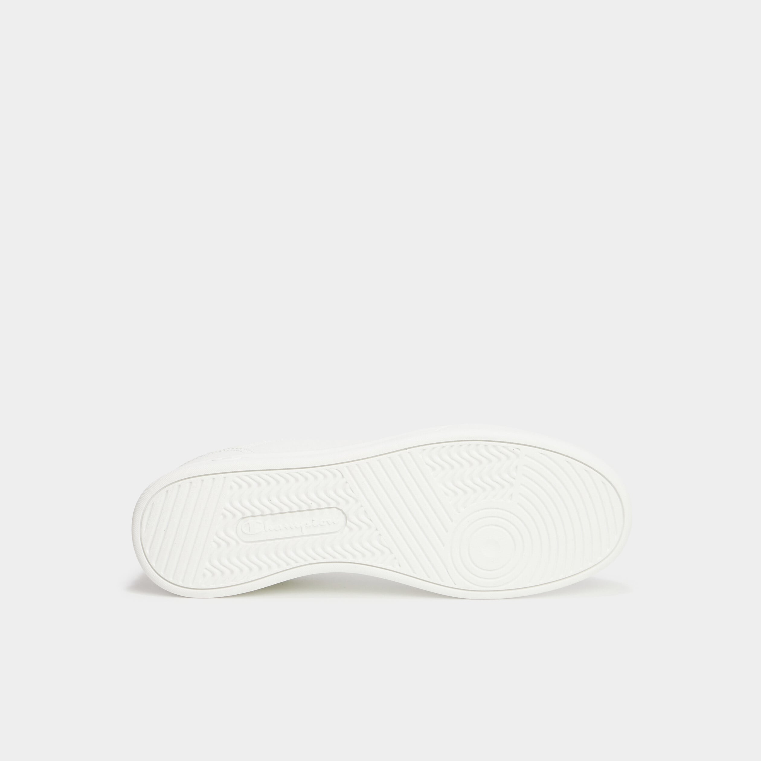 Tennis basses &agrave; lacets Champion Newman blanc homme