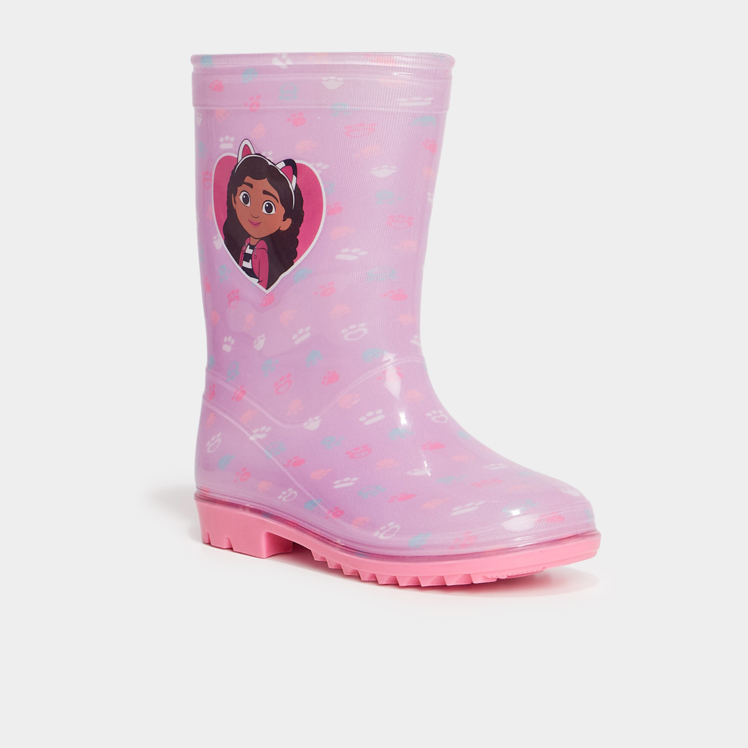 bottes de pluie gabby la maison magique mauve fille Bottes de pluie Gabby la maison magique mauve fille