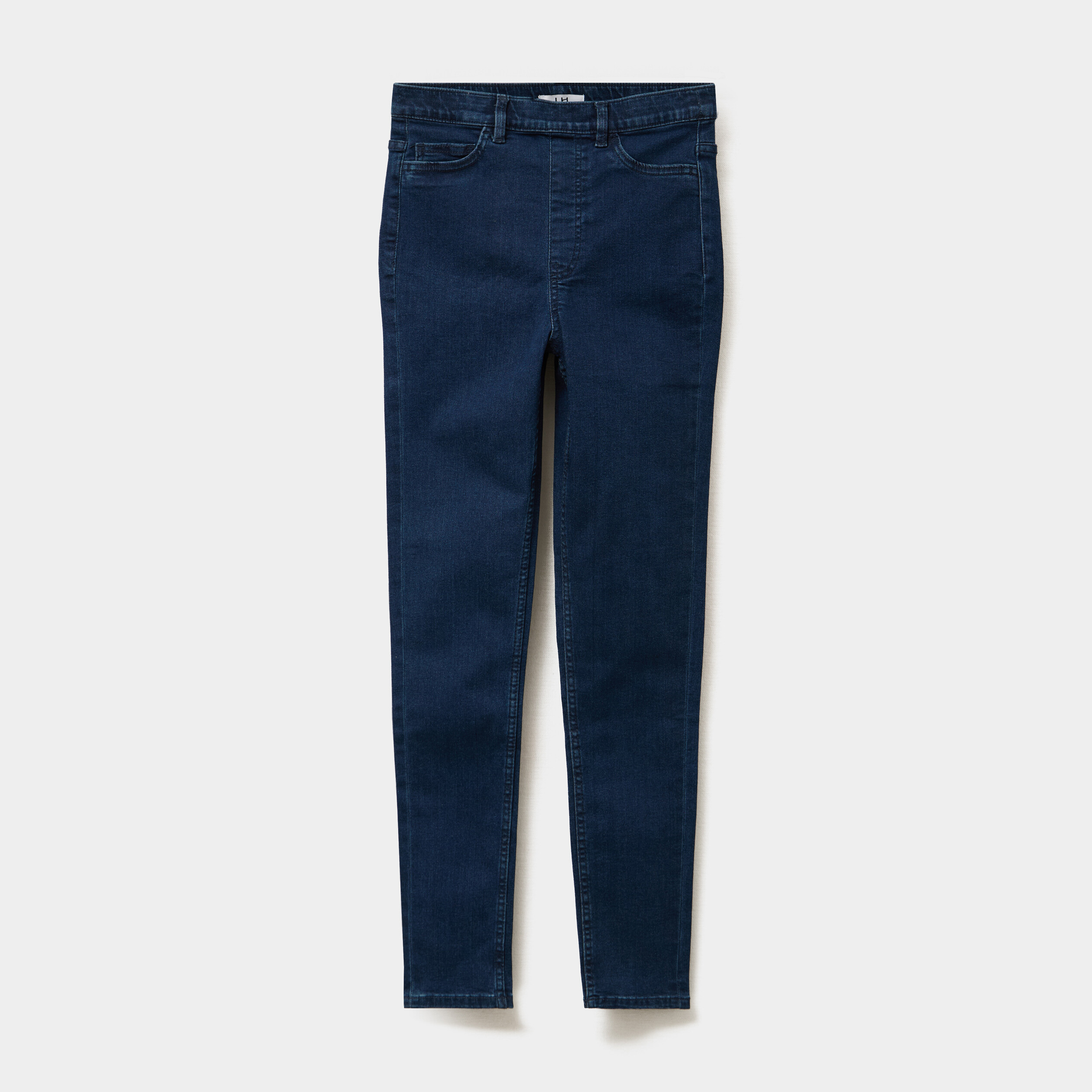 jegging skinny taille haute denim brut femme Jegging skinny taille haute denim brut femme