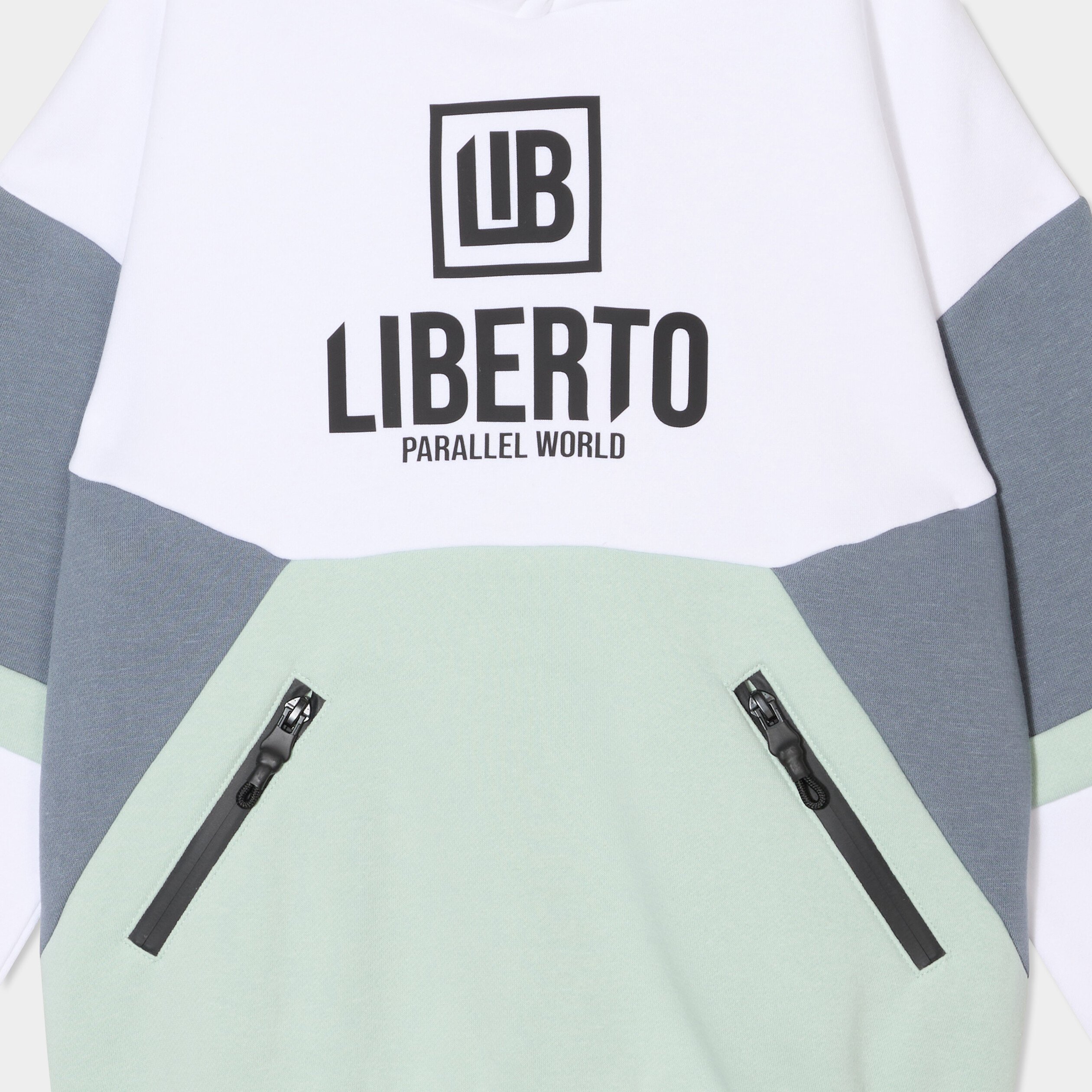 sweat a capuche hoodie liberto vert pastel garcon Sweat à capuche hoodie Liberto vert pastel garçon