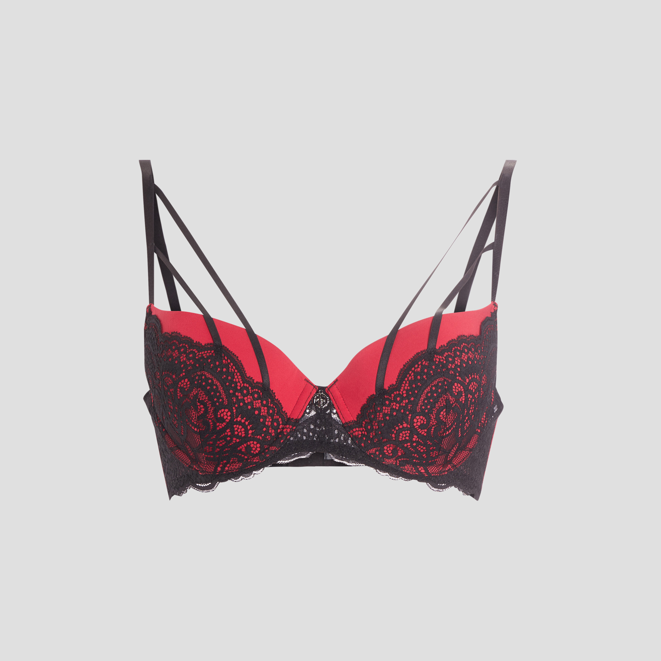 soutien gorge corbeille micro dentelle rouge femme Soutien-gorge corbeille micro dentelle rouge femme