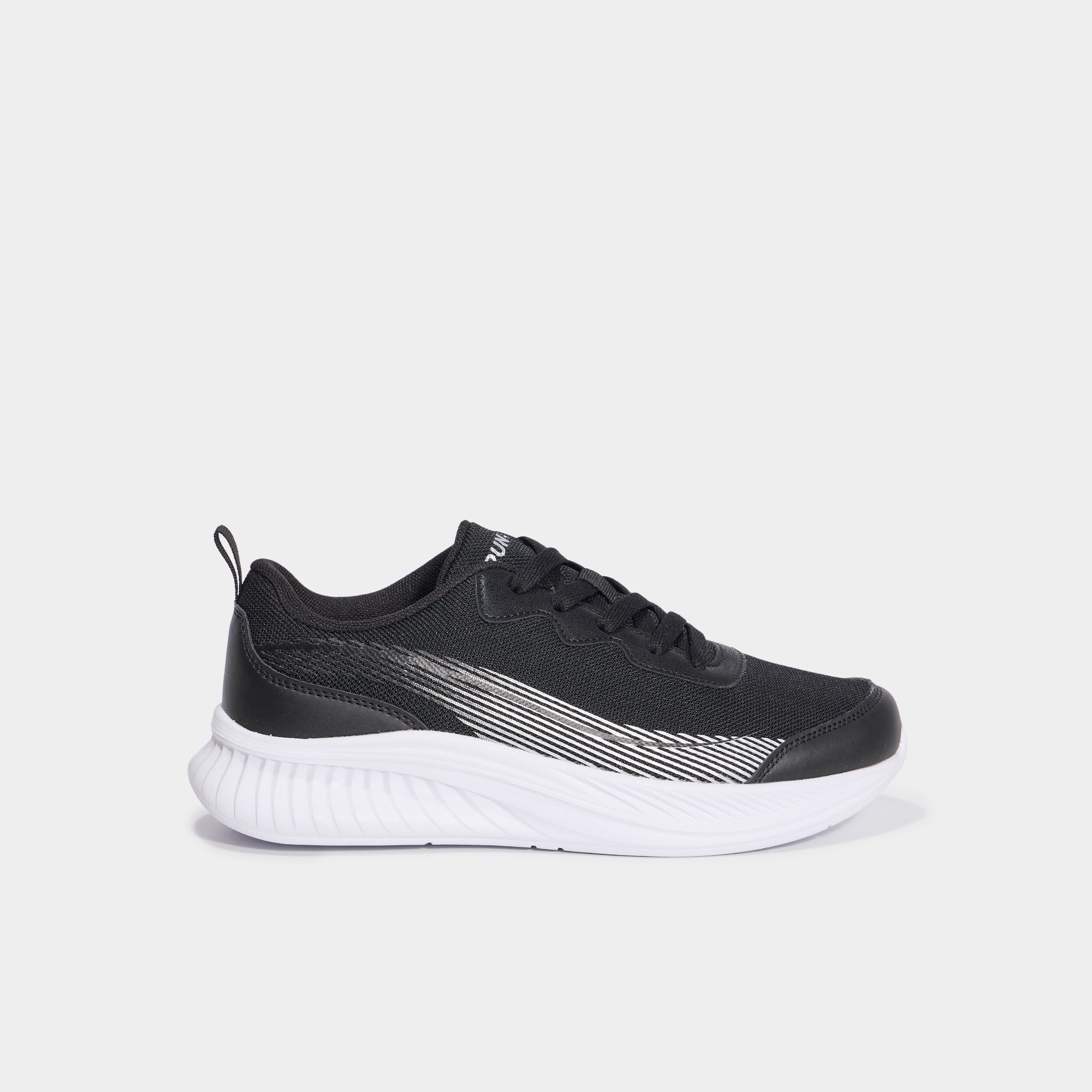 Baskets running noir femme