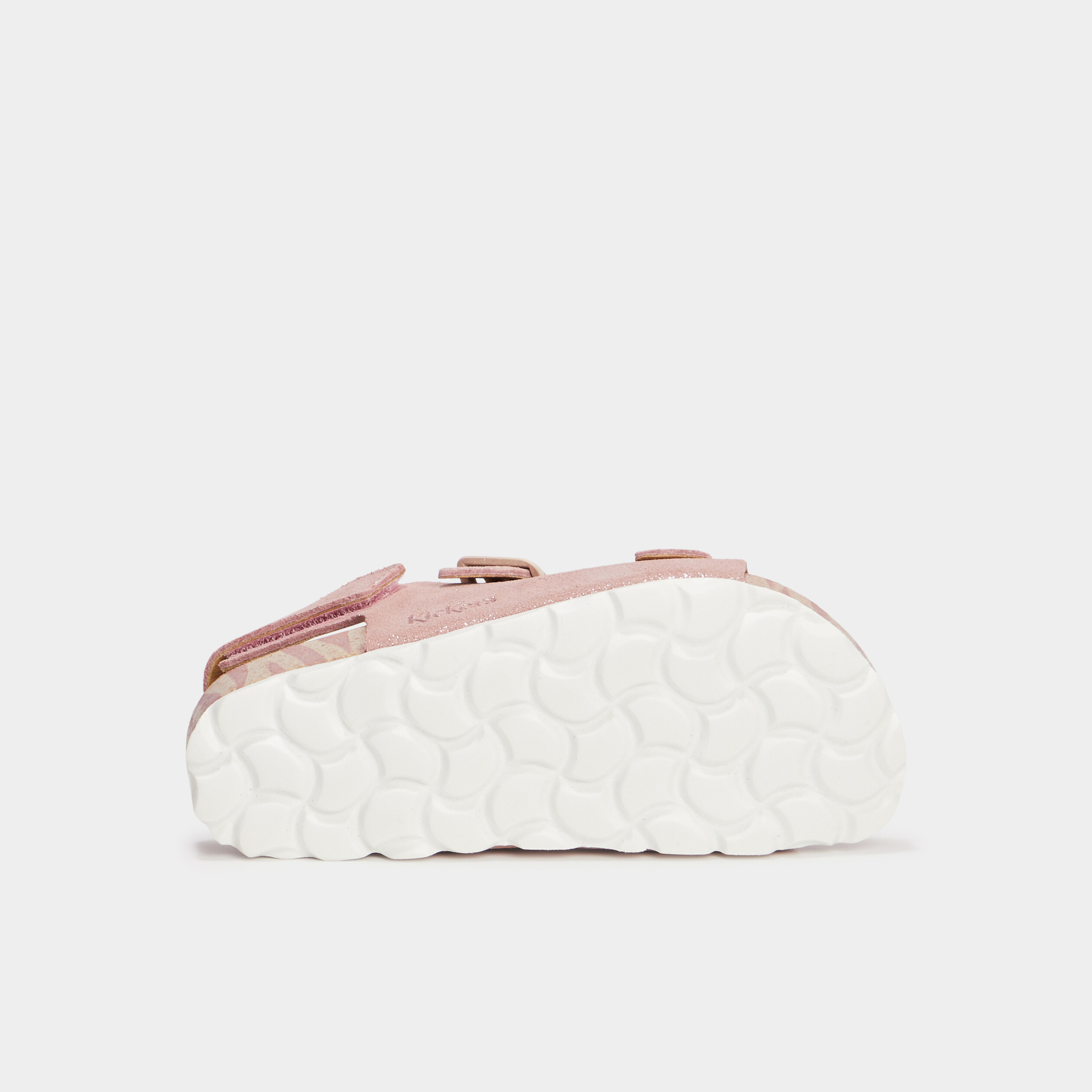 sandales paillettes kickers sunyva marron fonce fille Sandales paillettes Kickers Sunyva marron foncé fille
