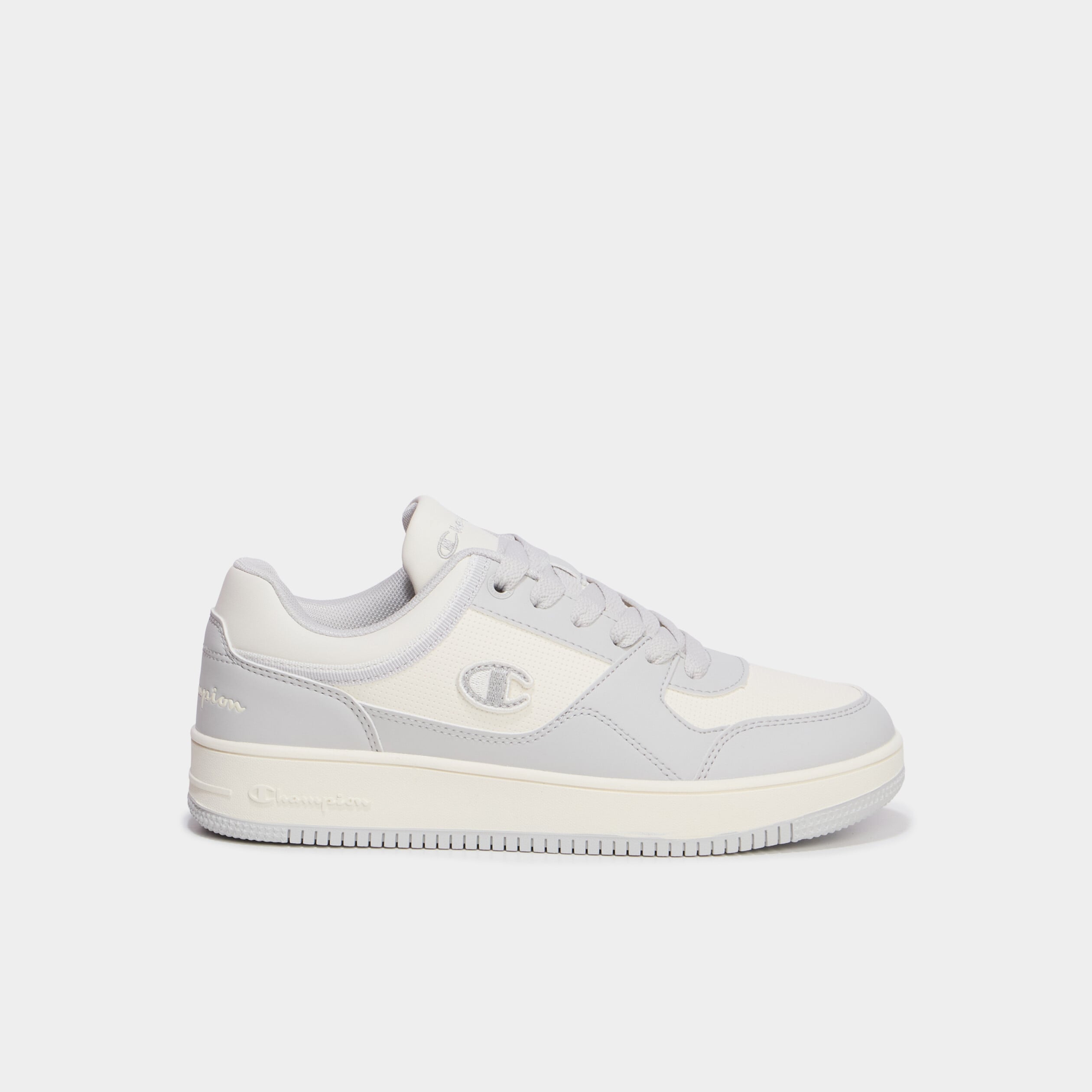 Baskets &agrave; lacets RD18 LOW Champion bleu gris femme