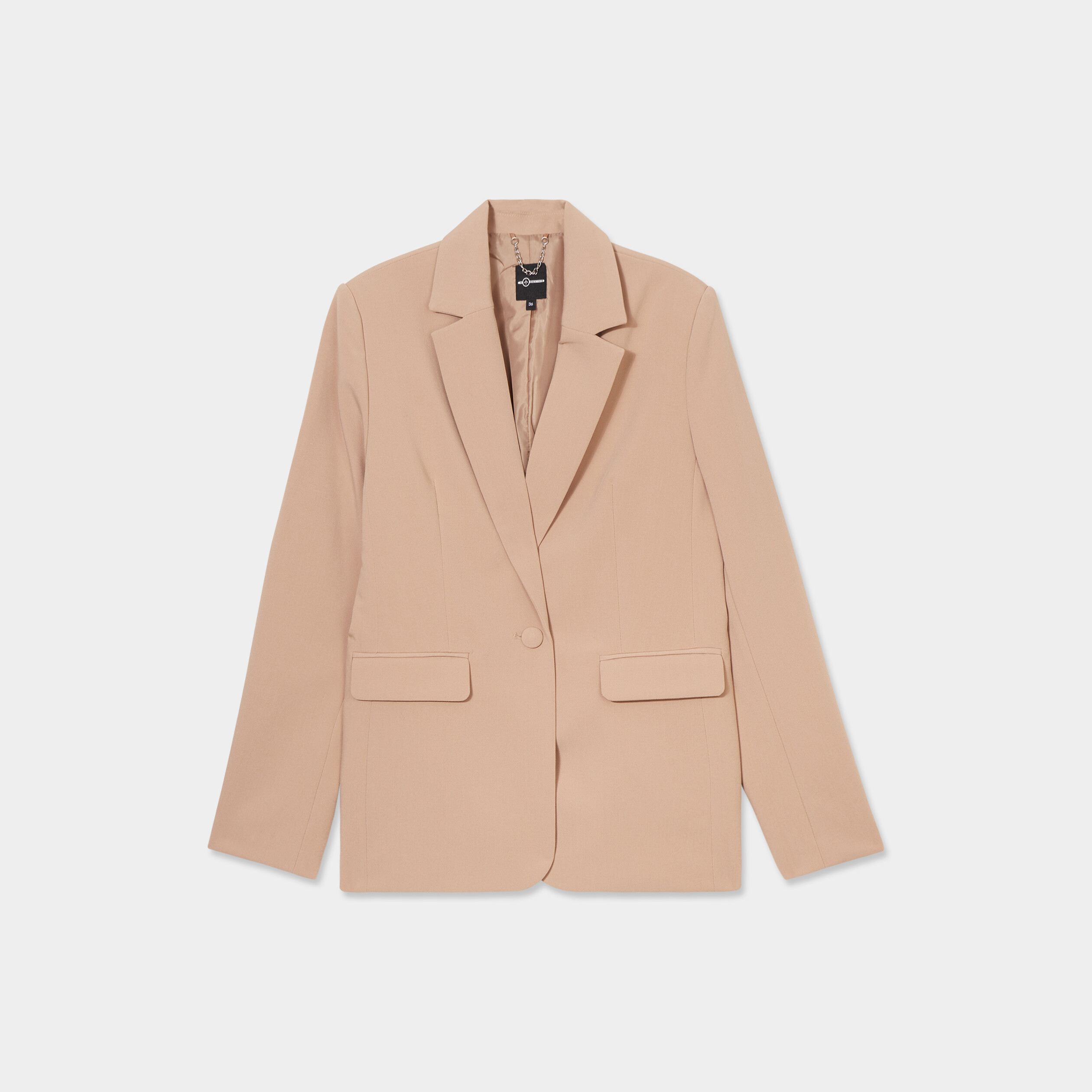 Veste blazer 2 poches Mosquitos marron femme