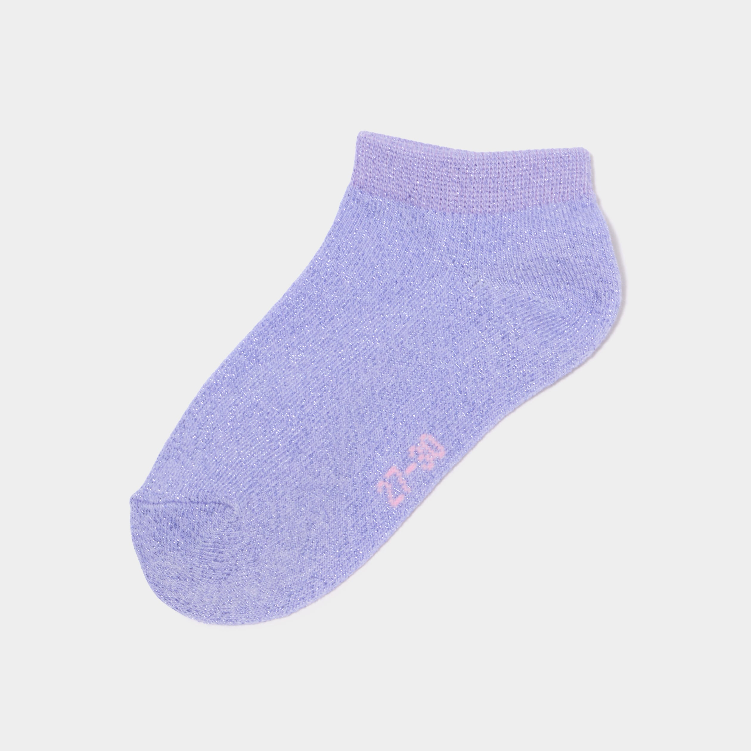 Lot 5 paires chaussettes invisibles multicolore fille