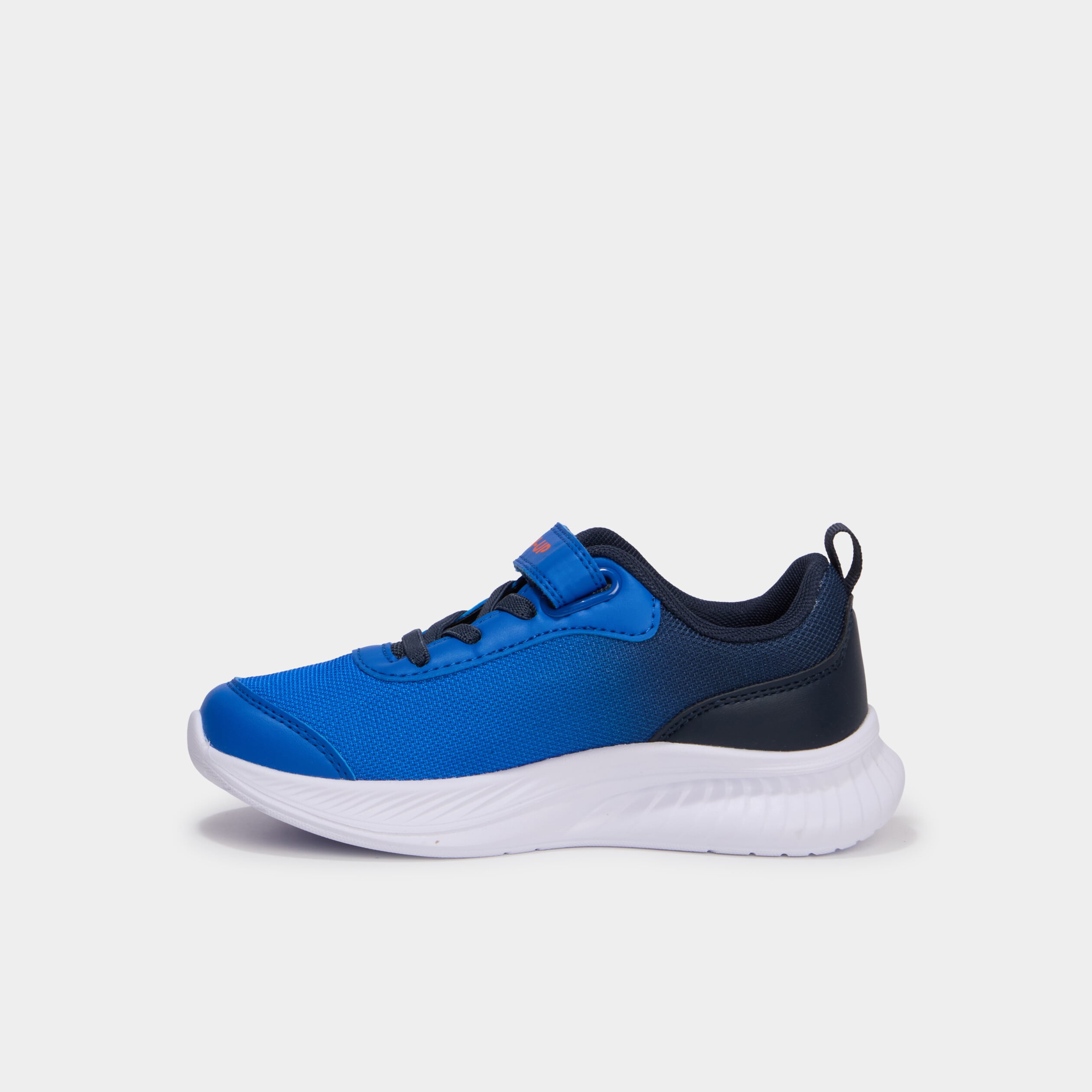 Baskets running &agrave; scratchs orange fluo gar&ccedil;on