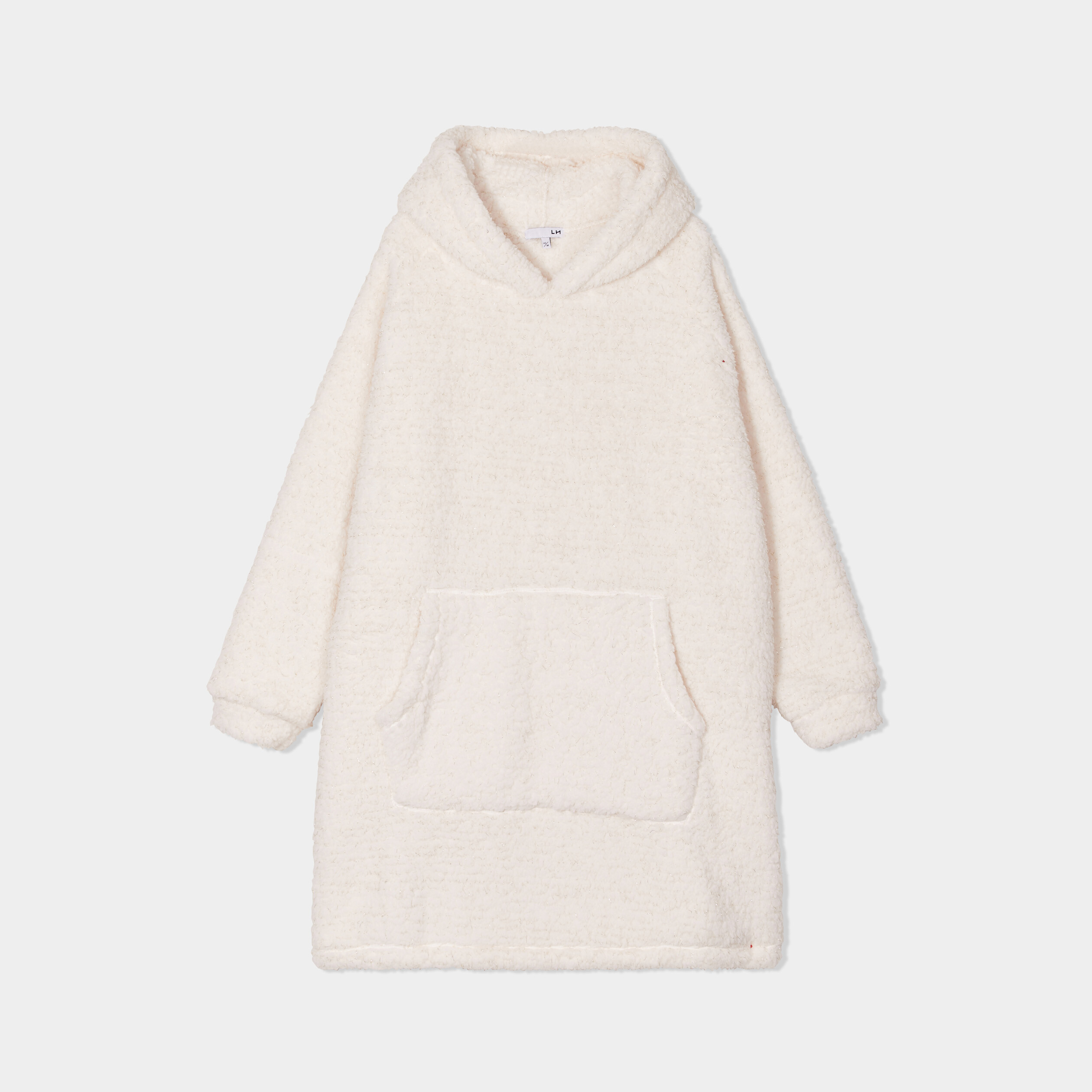 Sweat à capuche zippé - Ivoire - Femme