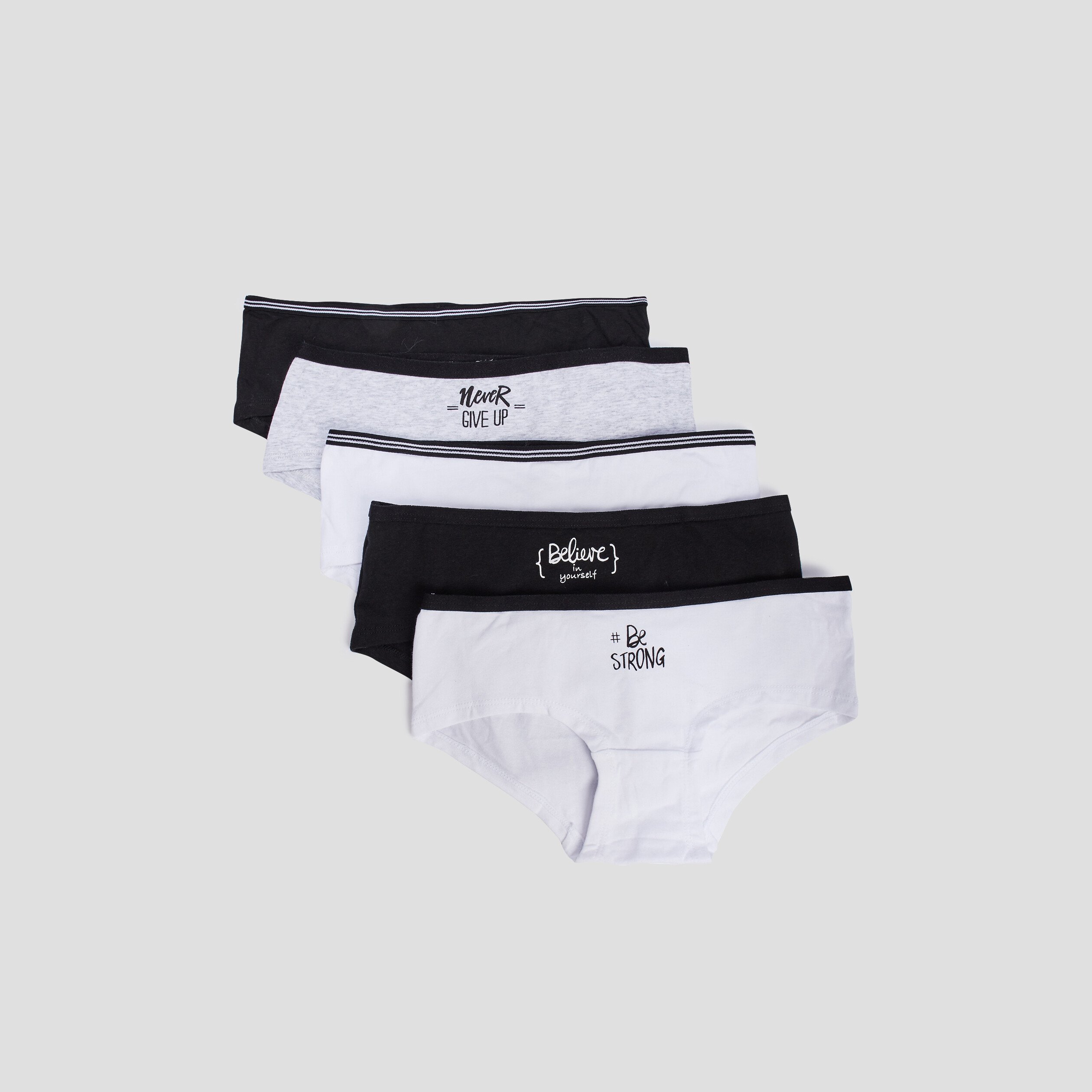 lot 5 shortys noir fille Lot 5 shortys noir fille