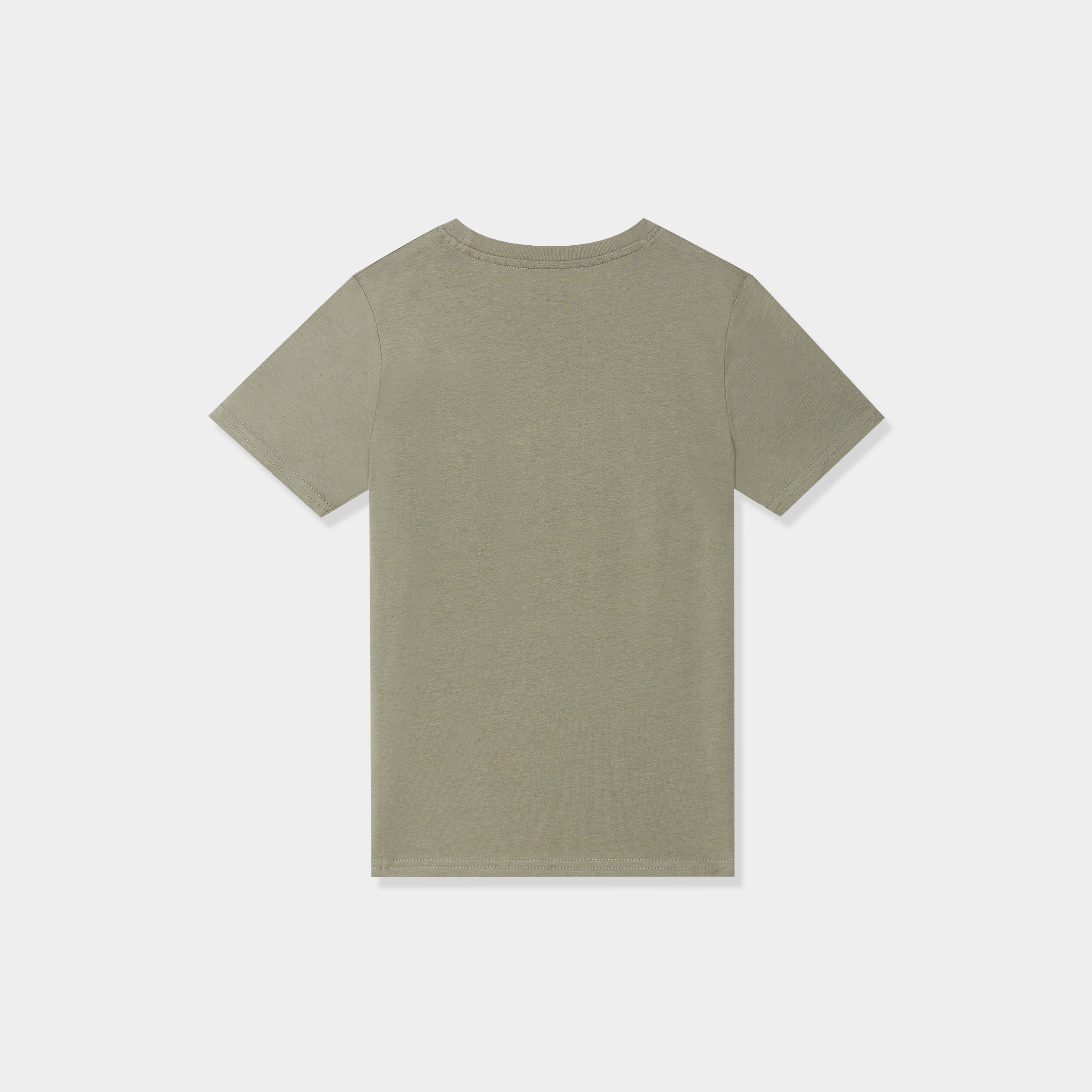 t shirt manches courtes vert kaki garcon T-shirt manches courtes vert kaki garçon