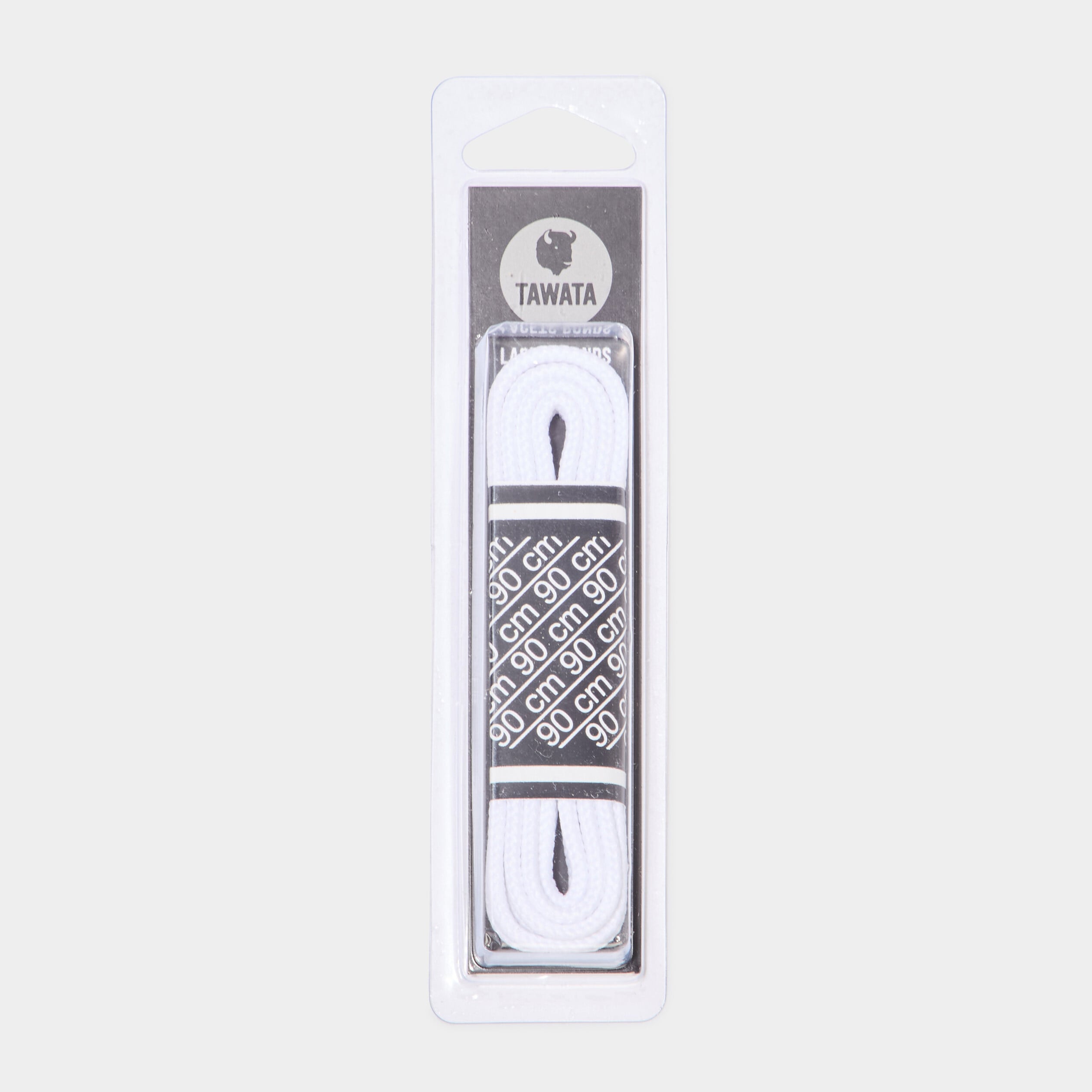 Lacet rond 90 cm Tawata blanc mixte