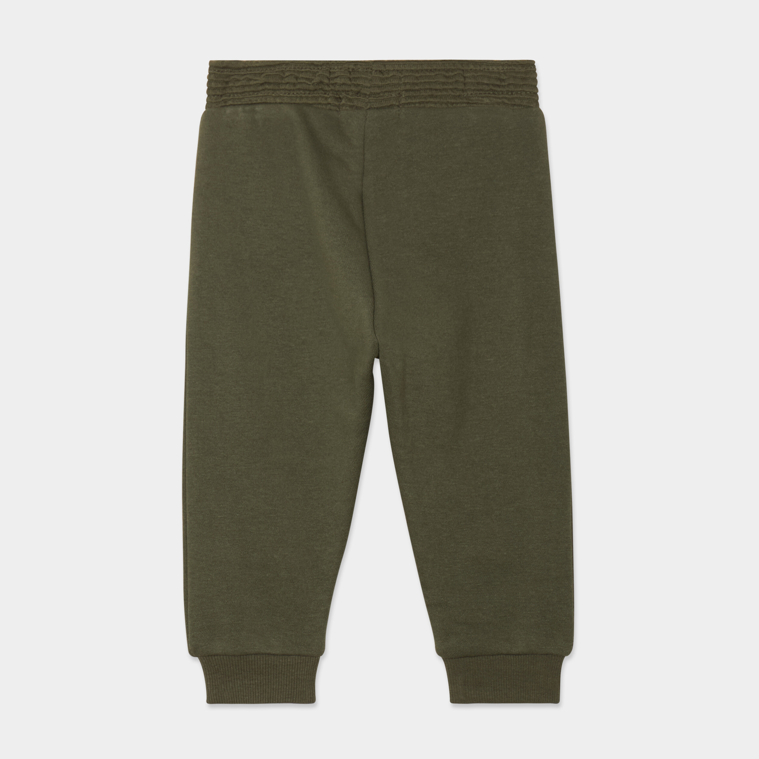 Pantalon de jogging molletonn&eacute; vert kaki b&eacute;b&eacute; gar&ccedil;on