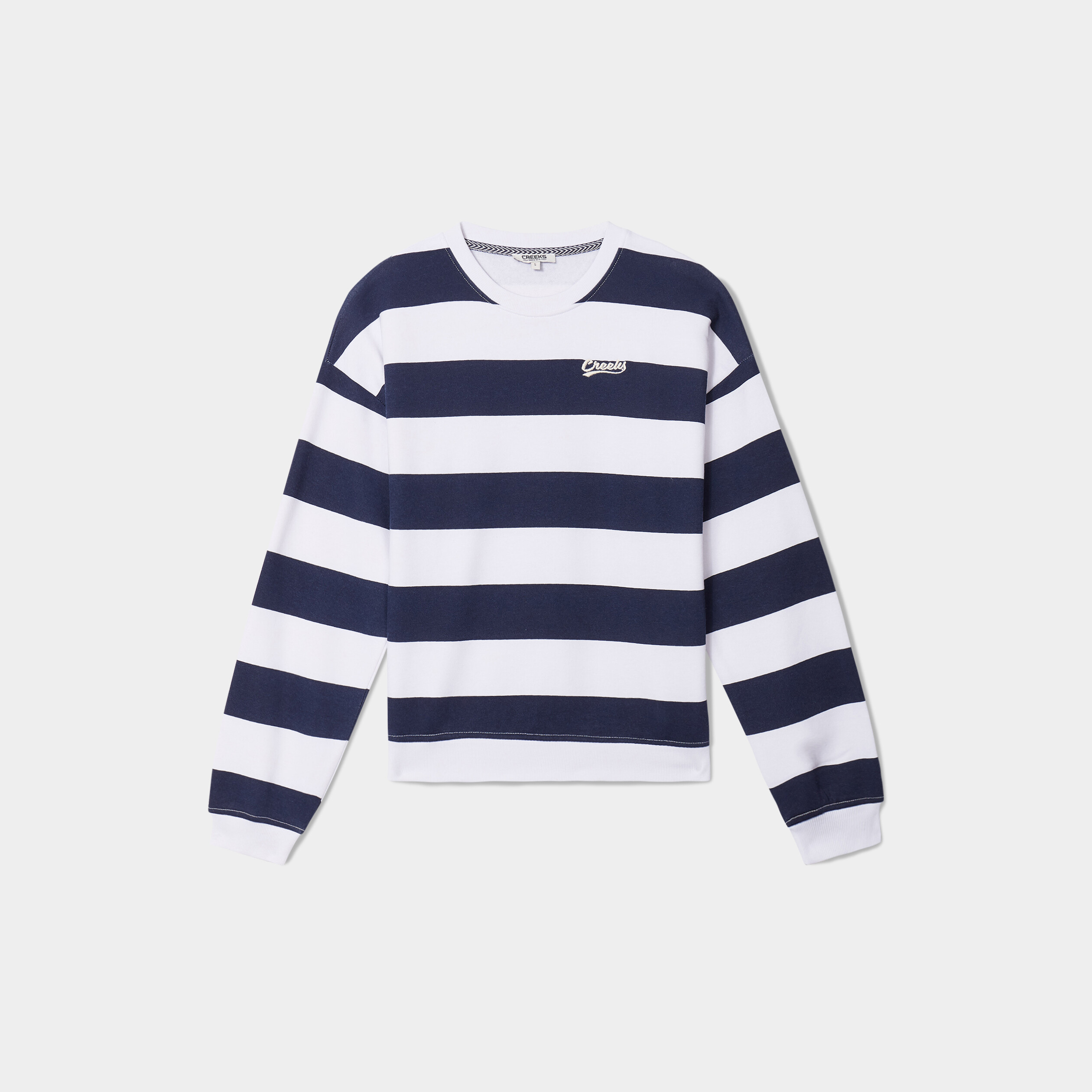 sweat court manches longues creeks bleu marine femme Sweat court manches longues Creeks bleu marine femme