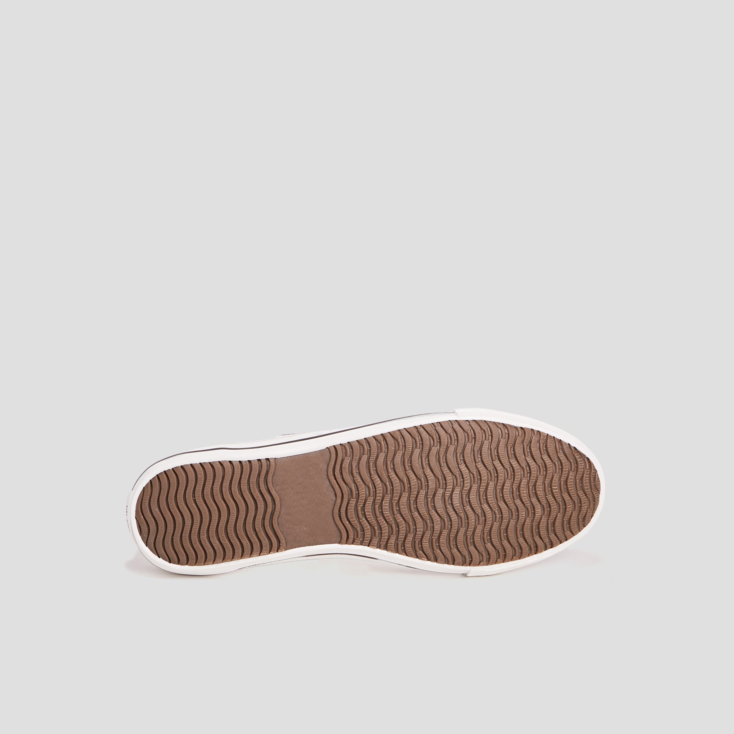 Tennis basses en toile &agrave; lacets blanc homme