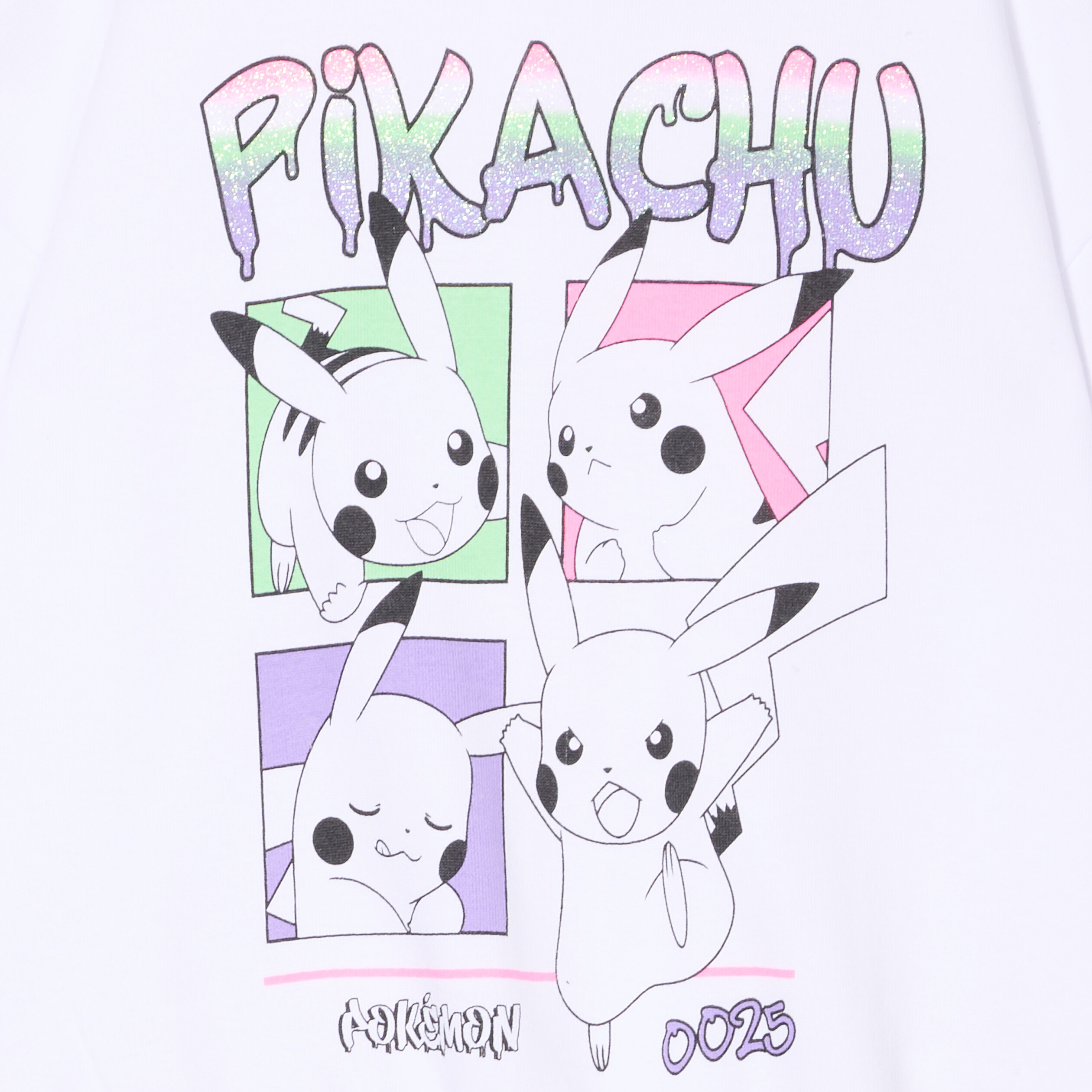 sweat hoodie a capuche pokemon pikachu blanc fille Sweat hoodie à capuche Pokémon Pikachu blanc fille