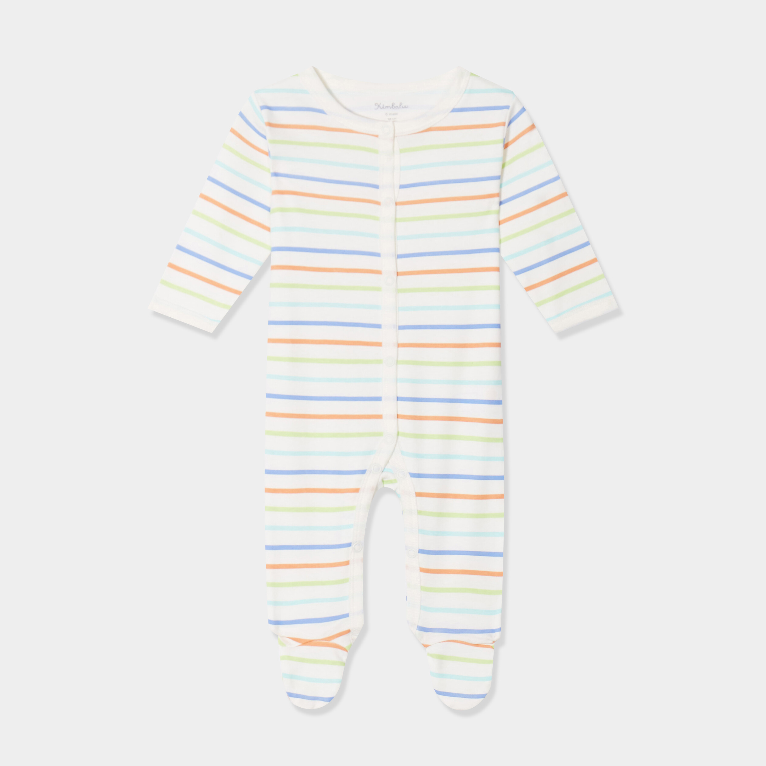 dors bien boutonne coton blanc bebe Dors-bien boutonné coton blanc bébé