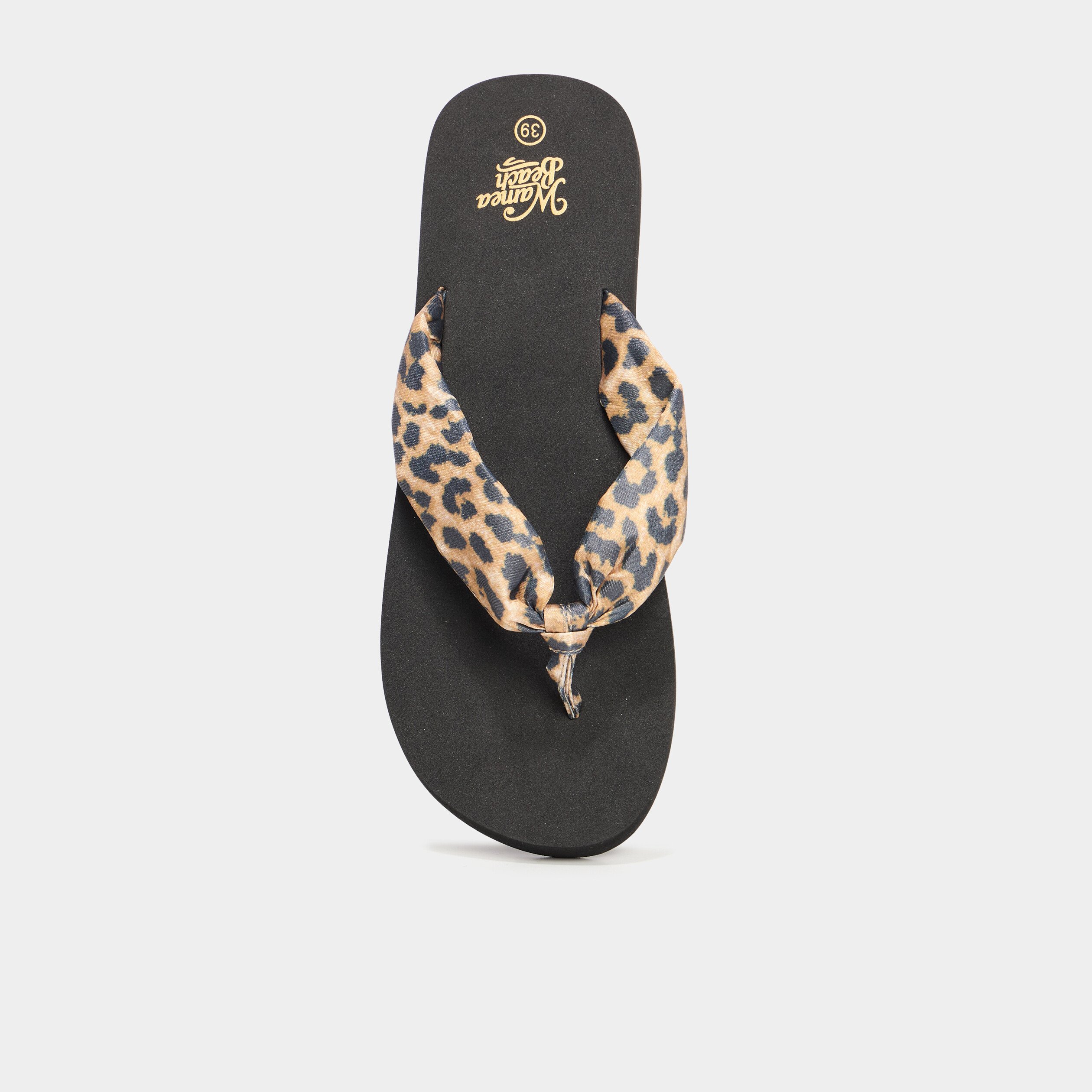tongs de plage noir femme Tongs de plage noir femme