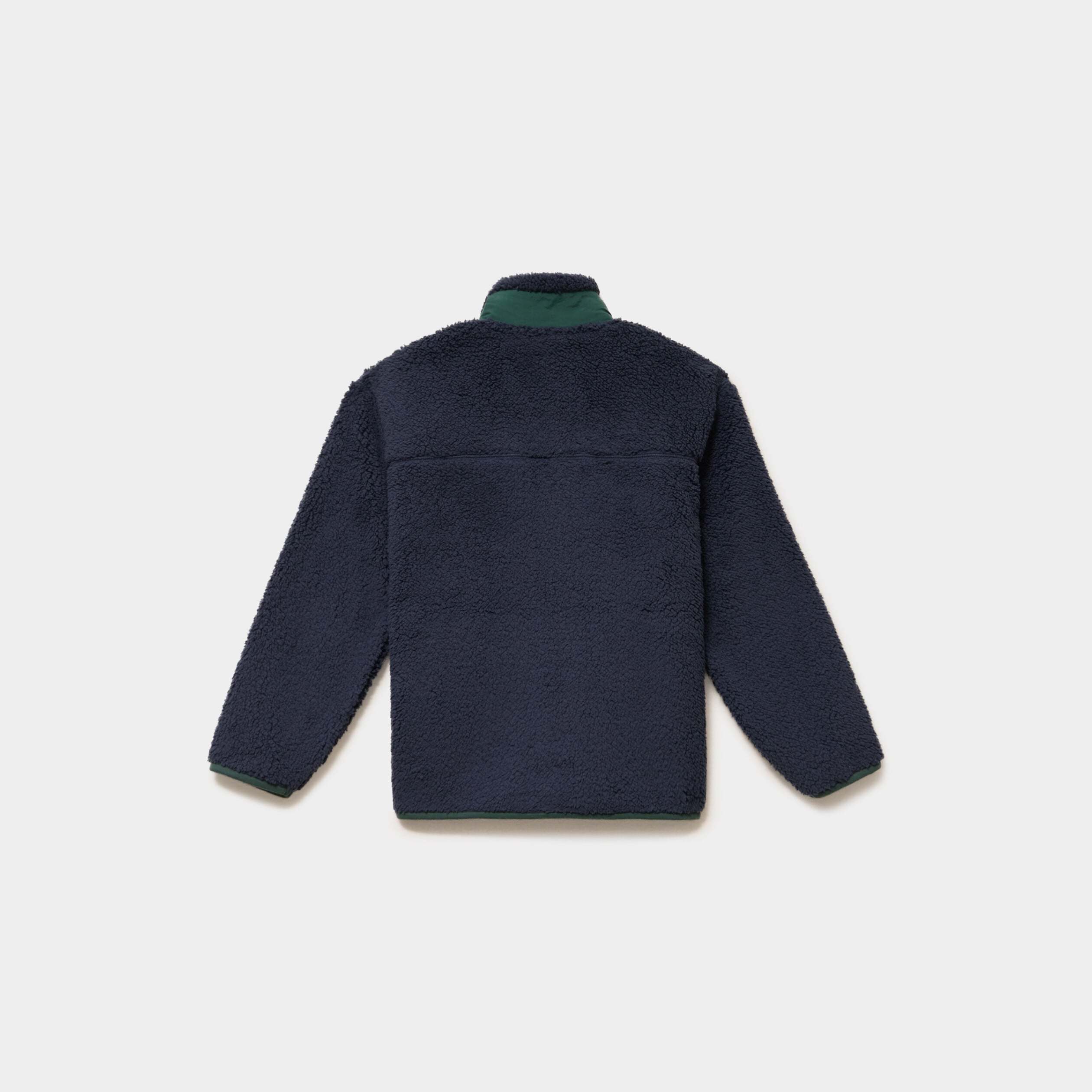 Gilet polaire zipp&eacute; col montant gris fonc&eacute; gar&ccedil;on