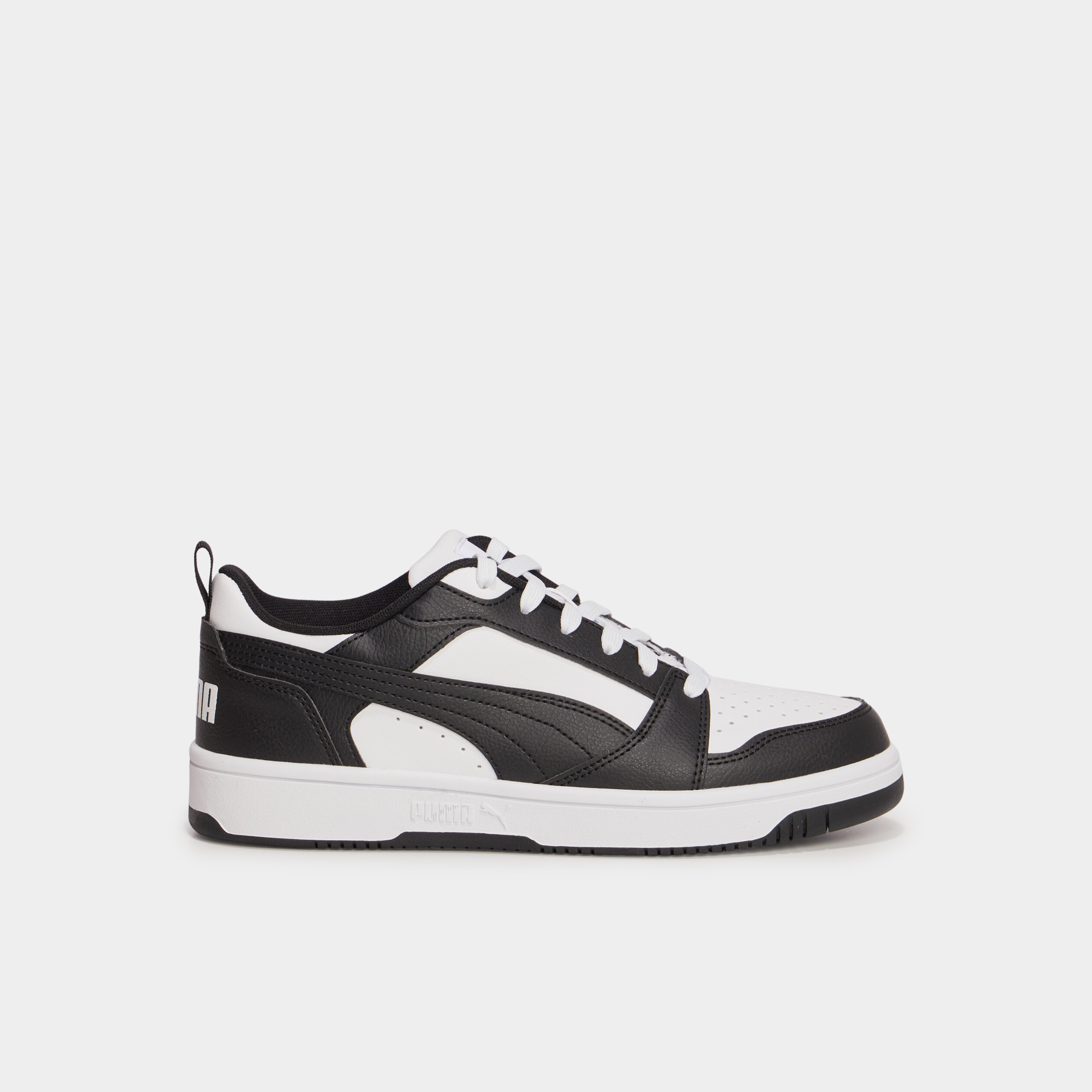 Tennis basses &agrave; lacets Puma Rebound V6 noir gar&ccedil;on