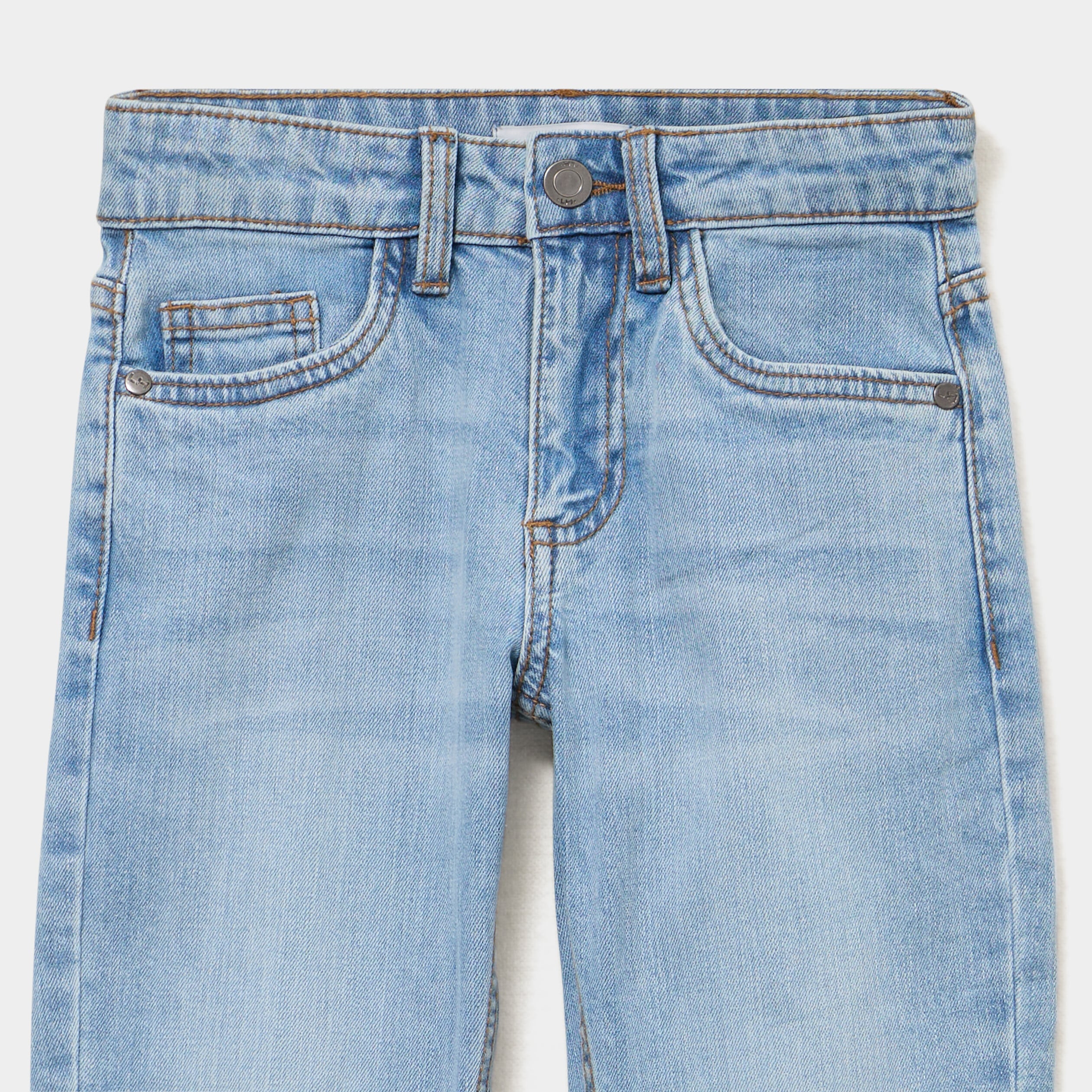 Jeans slim 5 poches denim double stone gar&ccedil;on
