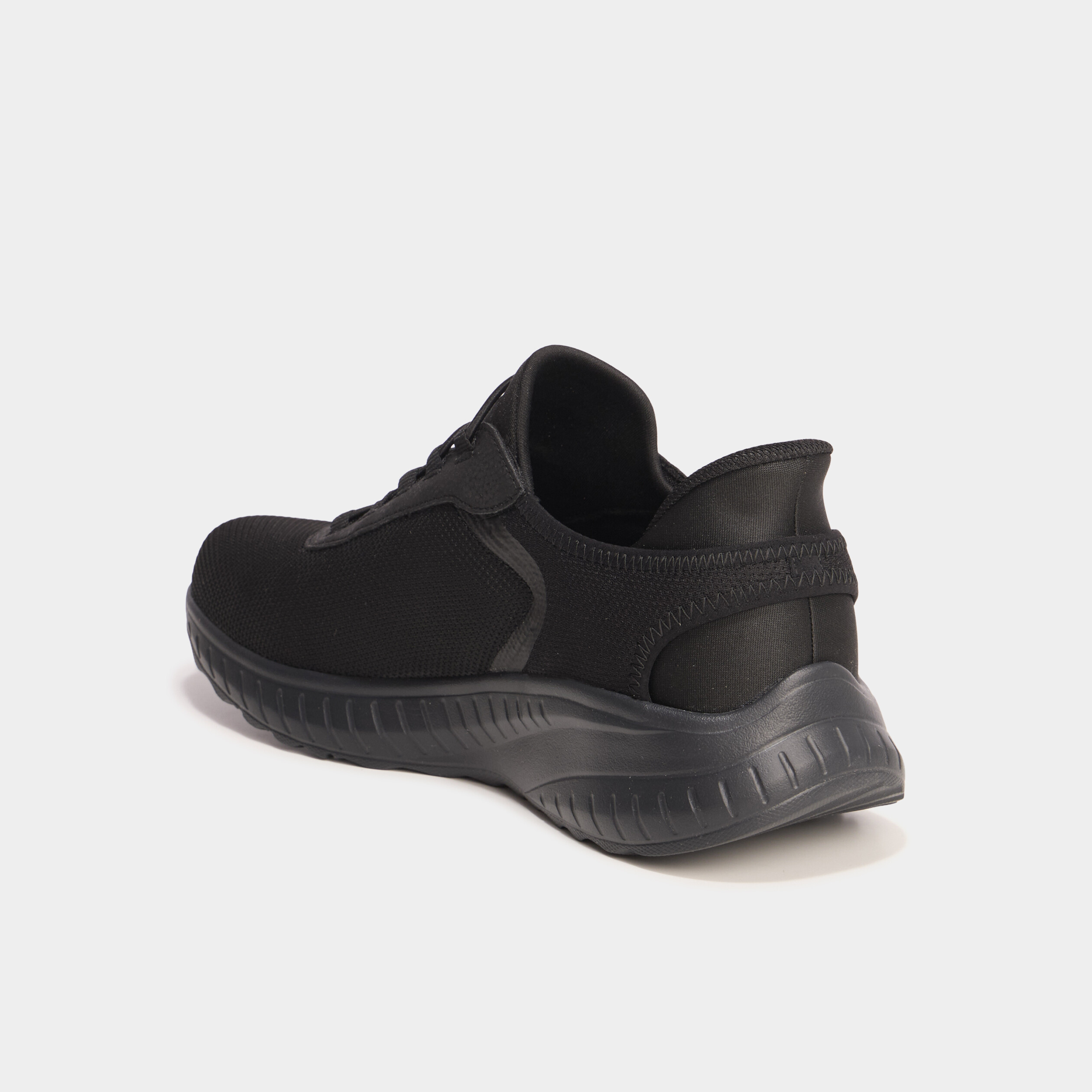 baskets running a lacets elastiques noir homme Baskets running à lacets élastiqués noir homme