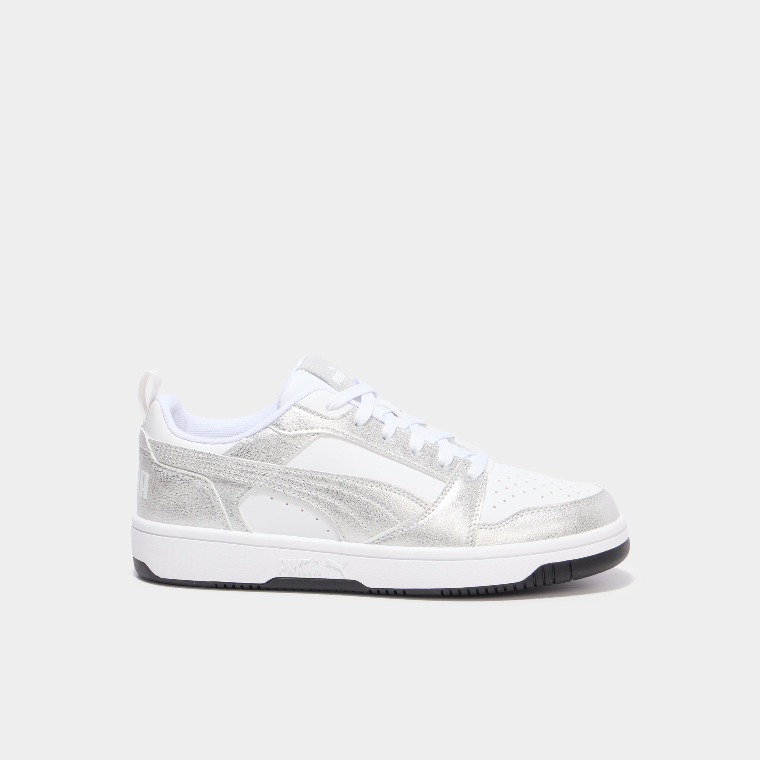 Tennis Rebound V6 Puma gris argent femme
