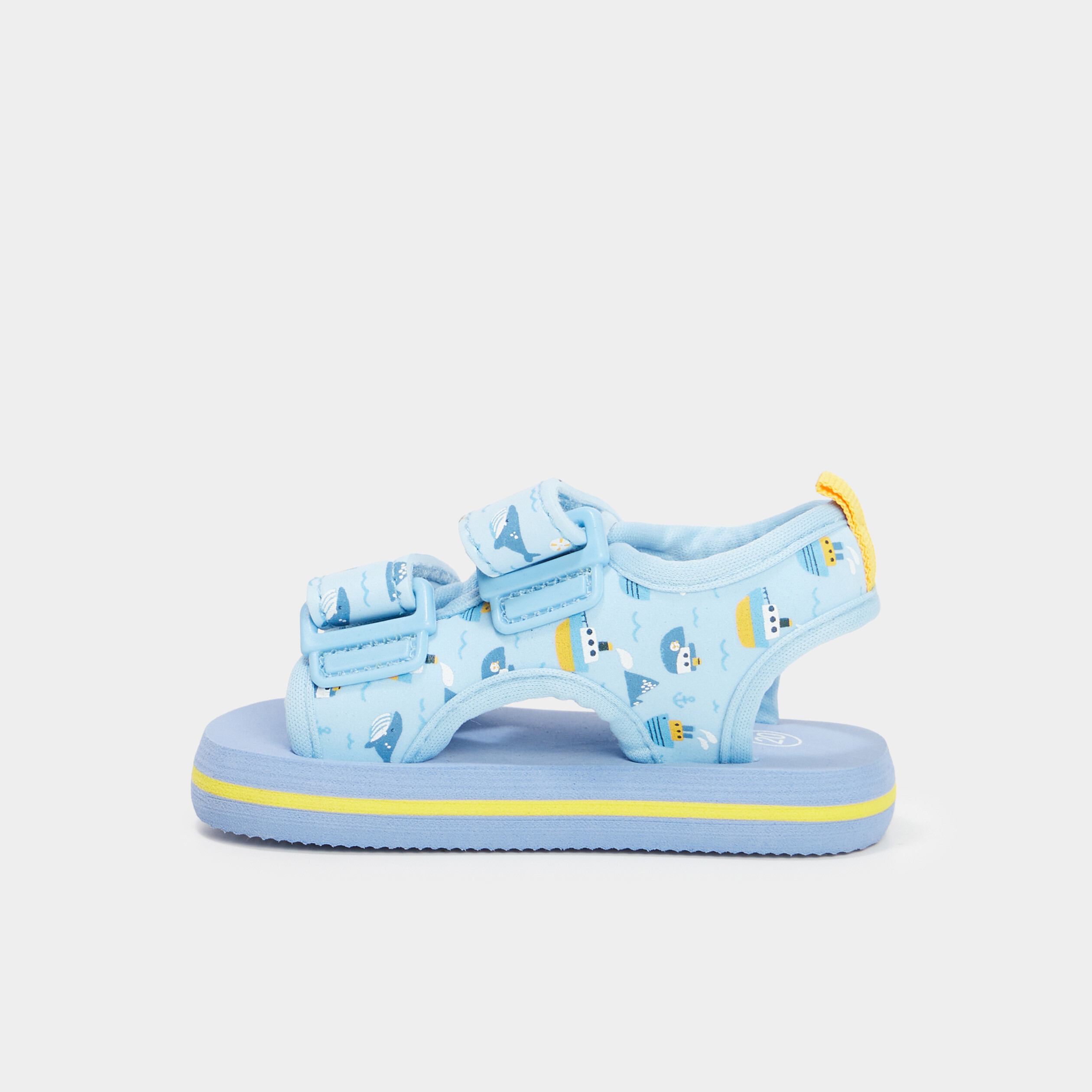 Sandales à scratchs multicolore bébé garçon