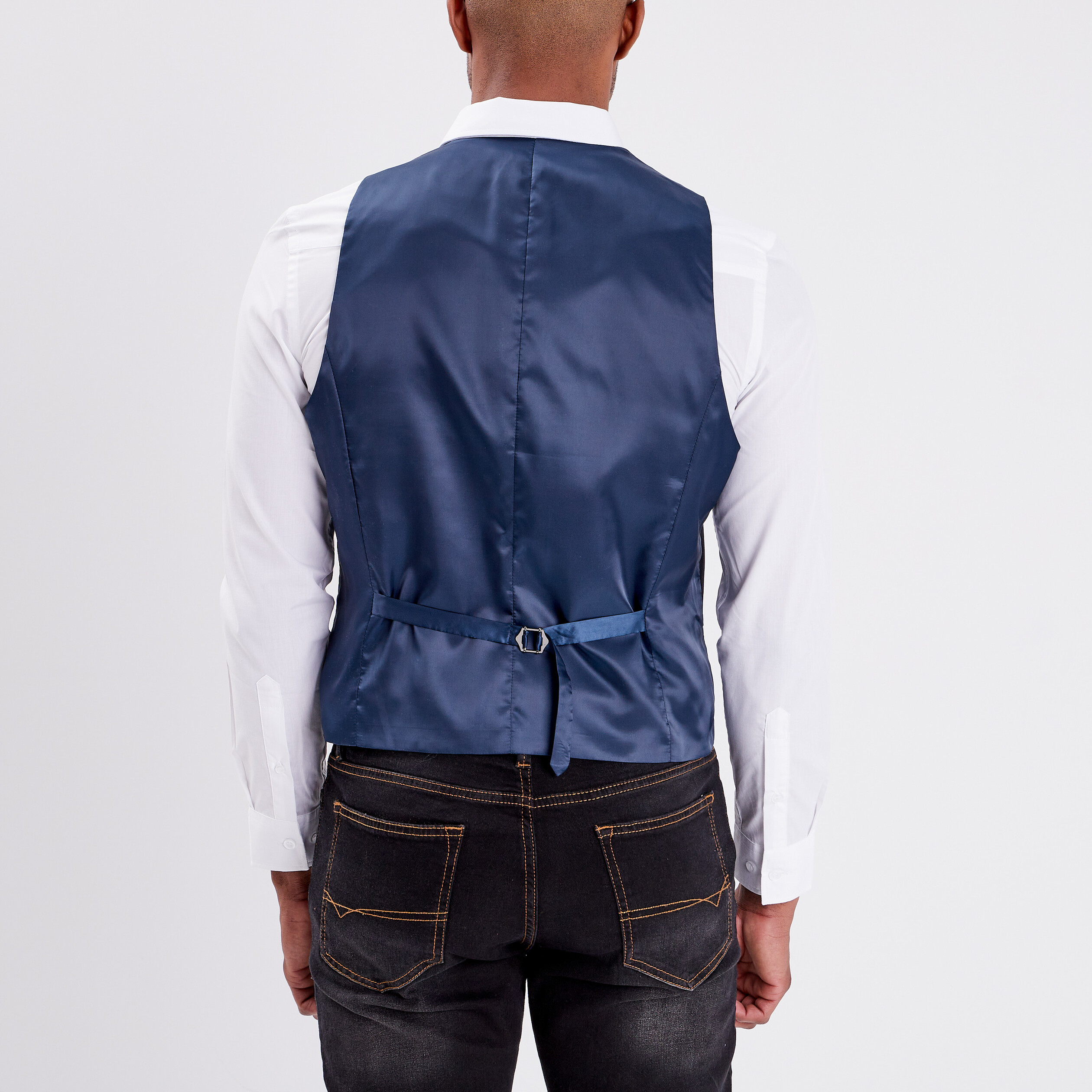 gilet de costume sans manches bleu homme Gilet de costume sans manches bleu homme