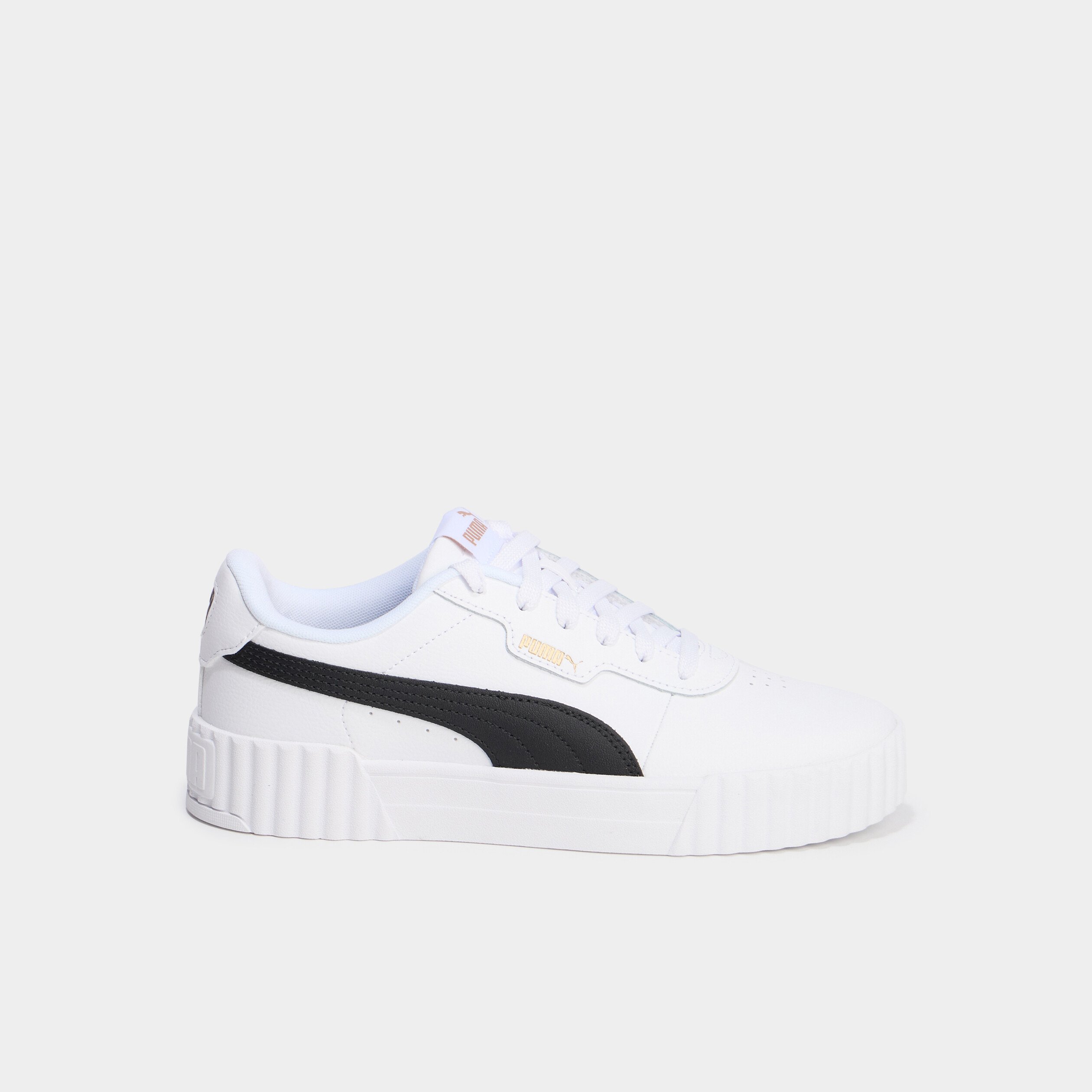 tennis basses a lacets en cuir puma multicolore femme Tennis basses à lacets en cuir Puma multicolore femme