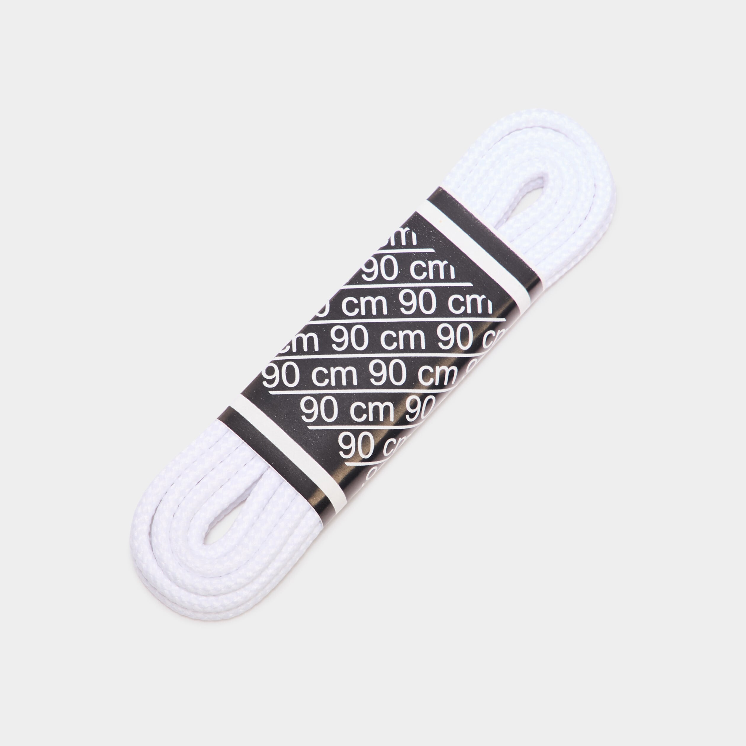 Lacet rond 90 cm Tawata blanc mixte