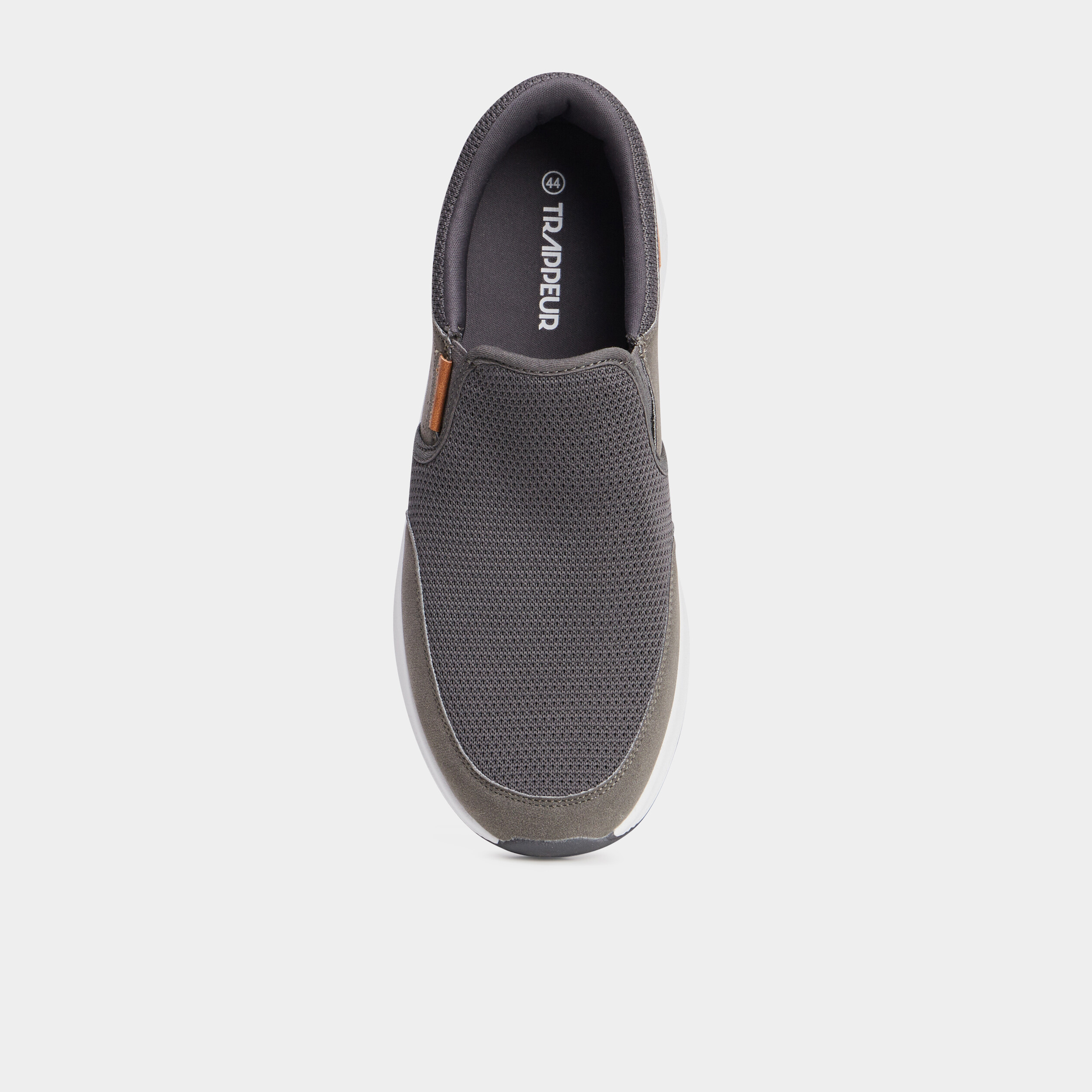 Loafers semelle épaisse gris homme