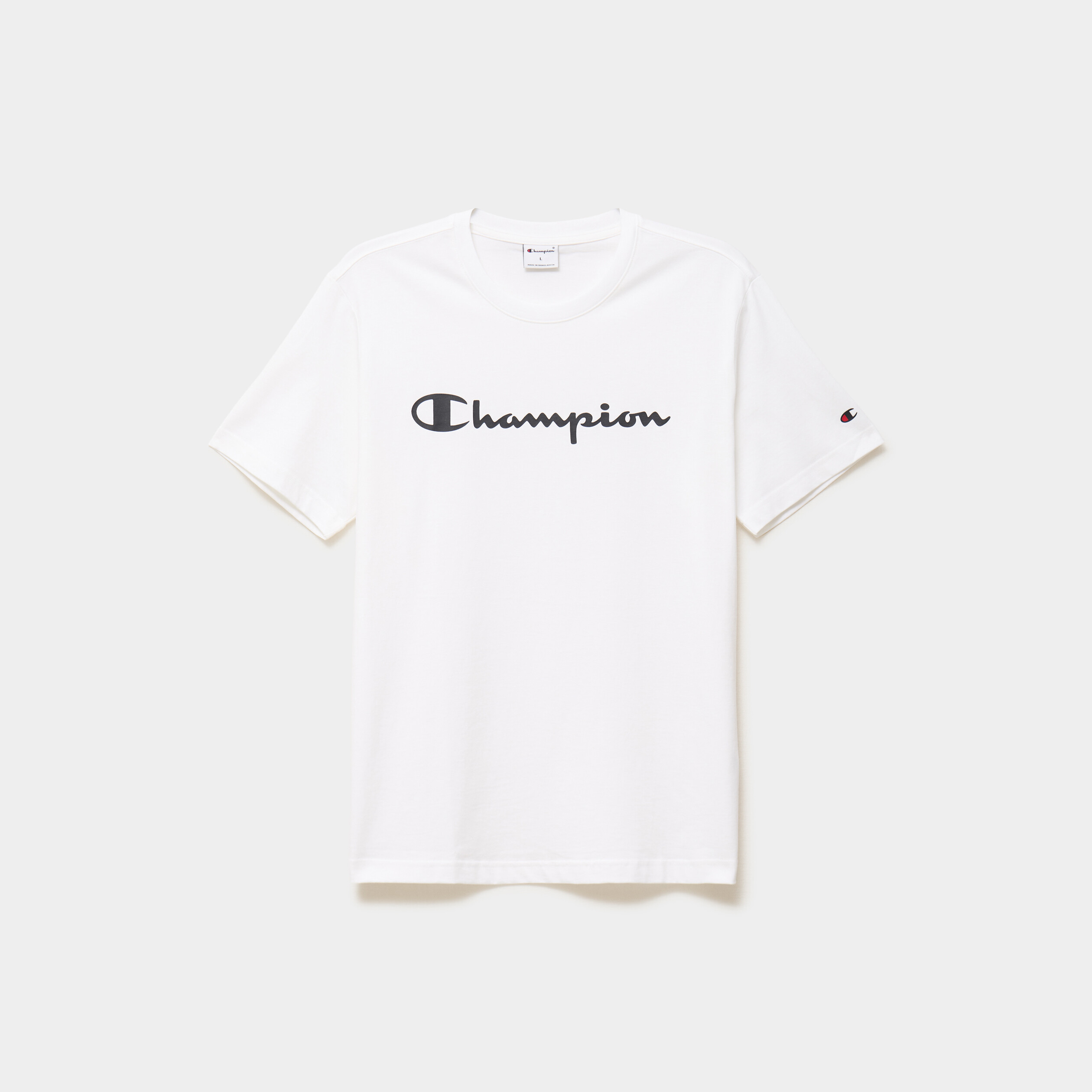 T-shirt manches courtes coton Champion blanc homme