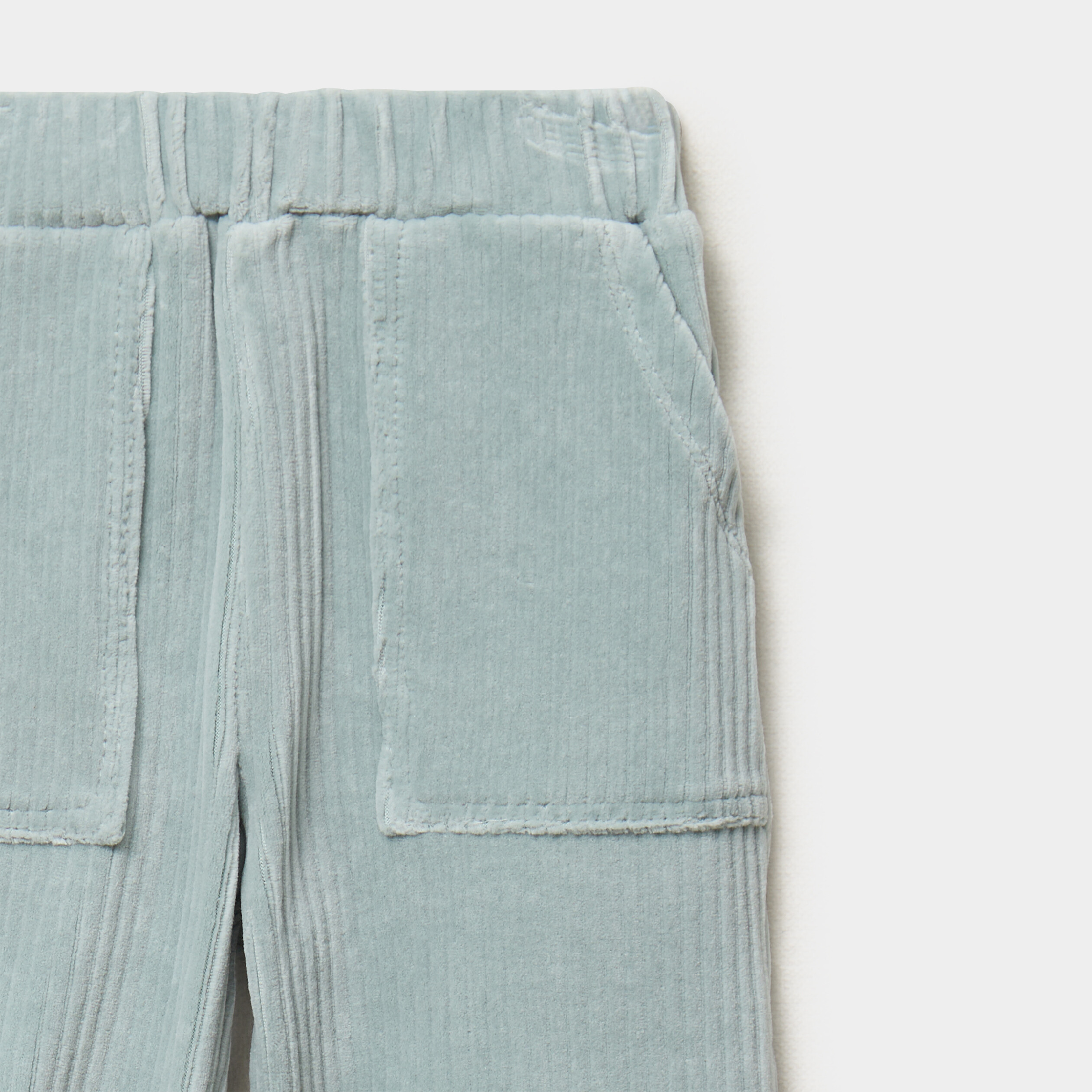 Pantalon en velours côtelé garçon Mousse
