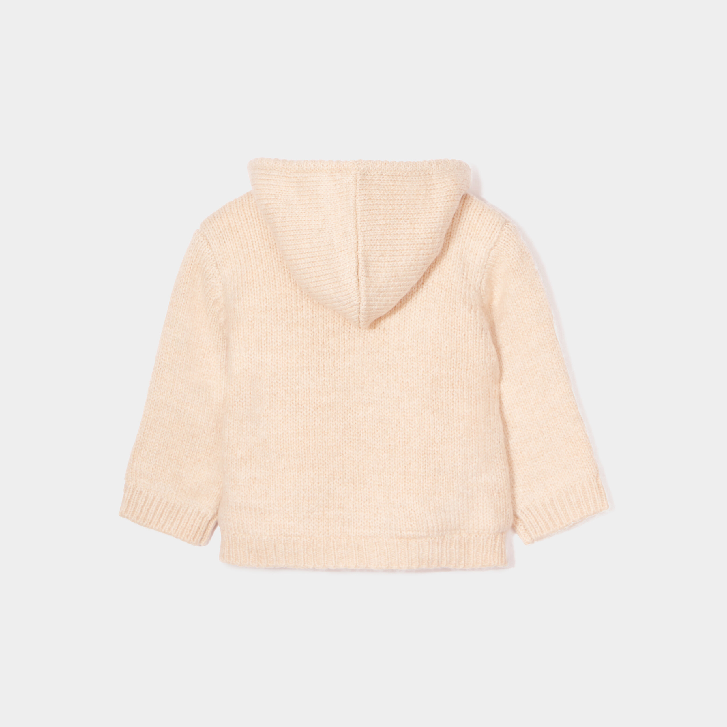gilet double a capuche creeks marron cognac bebeg Gilet doublé à capuche Creeks marron cognac bébé garçon