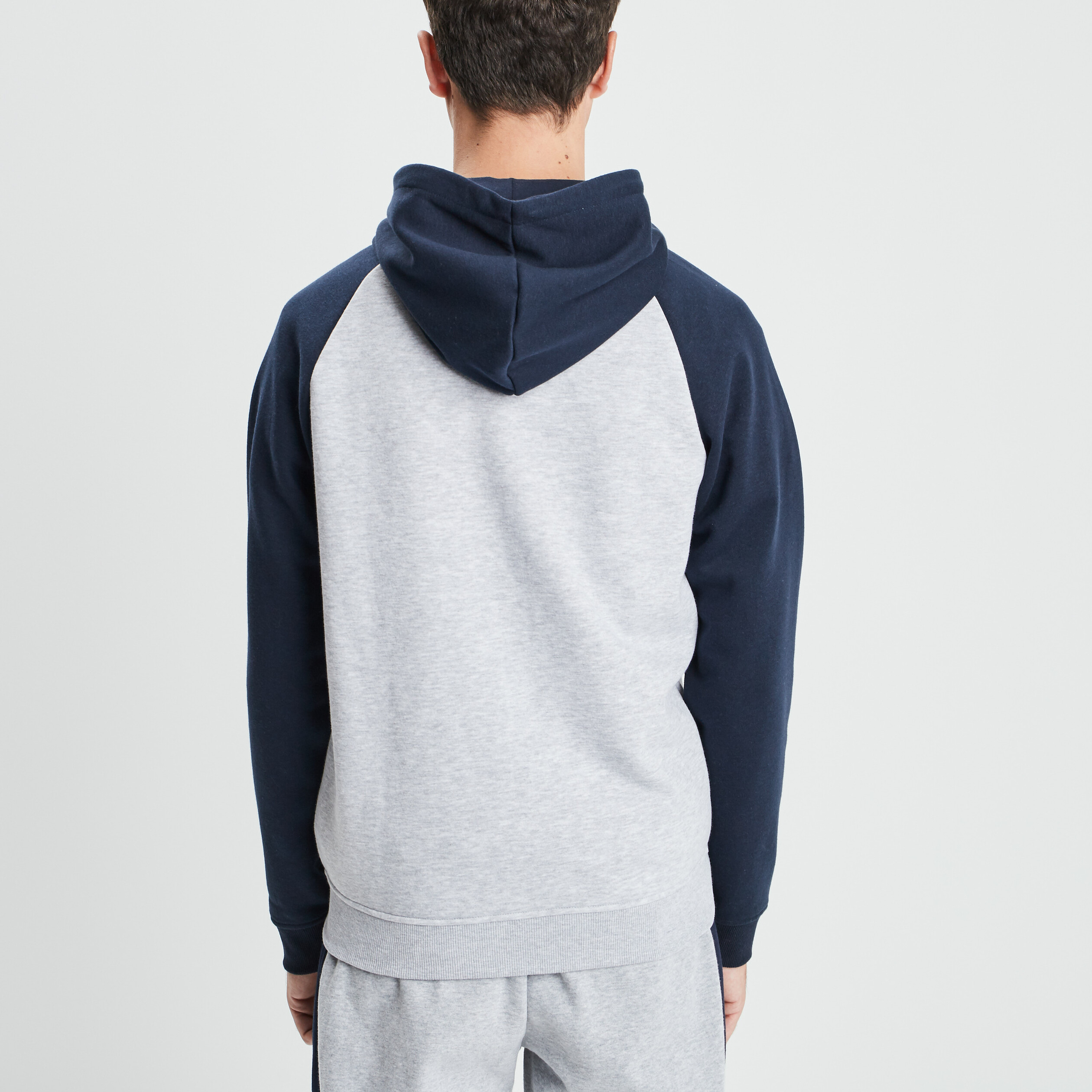 Sweat zippé à capuche Creeks bleu marine homme