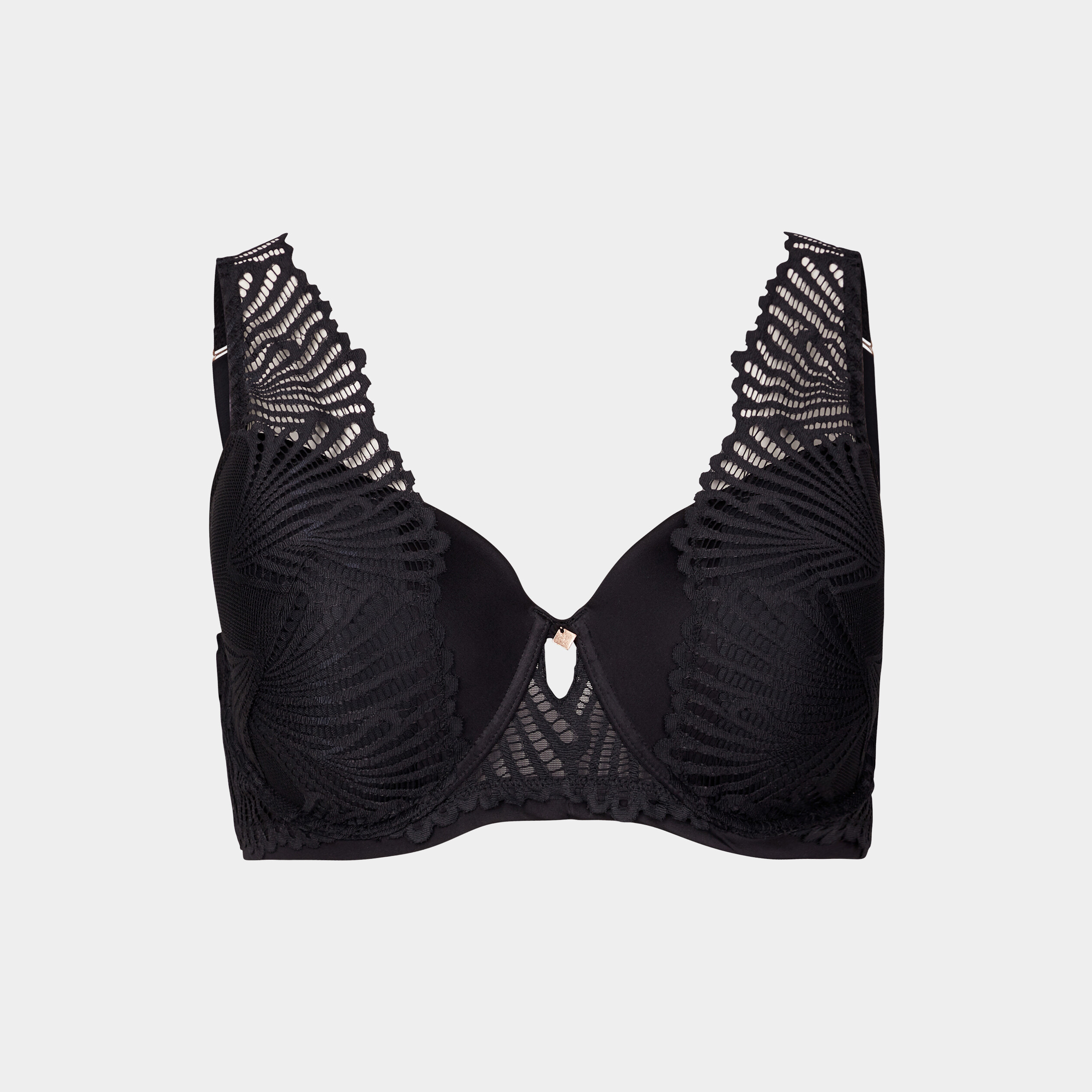 soutien gorge foulard a dentelle noir femmegt Soutien-gorge foulard à dentelle noir femme grande taille