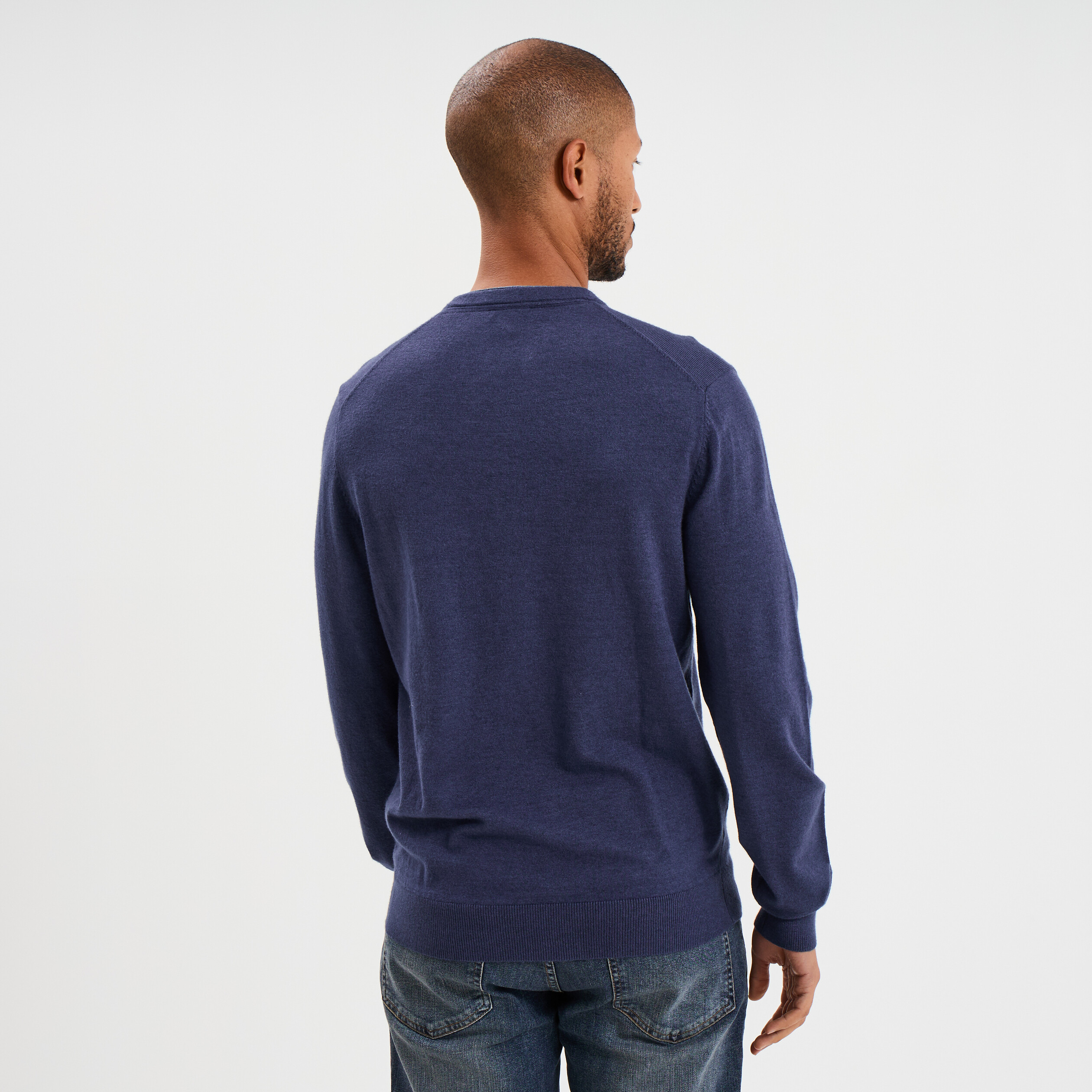 Pull Manches Longues S.Oliver – Bleu Foncé, Taille 170-176 (XL) – Neuf Avec étiquettes, Col Rond