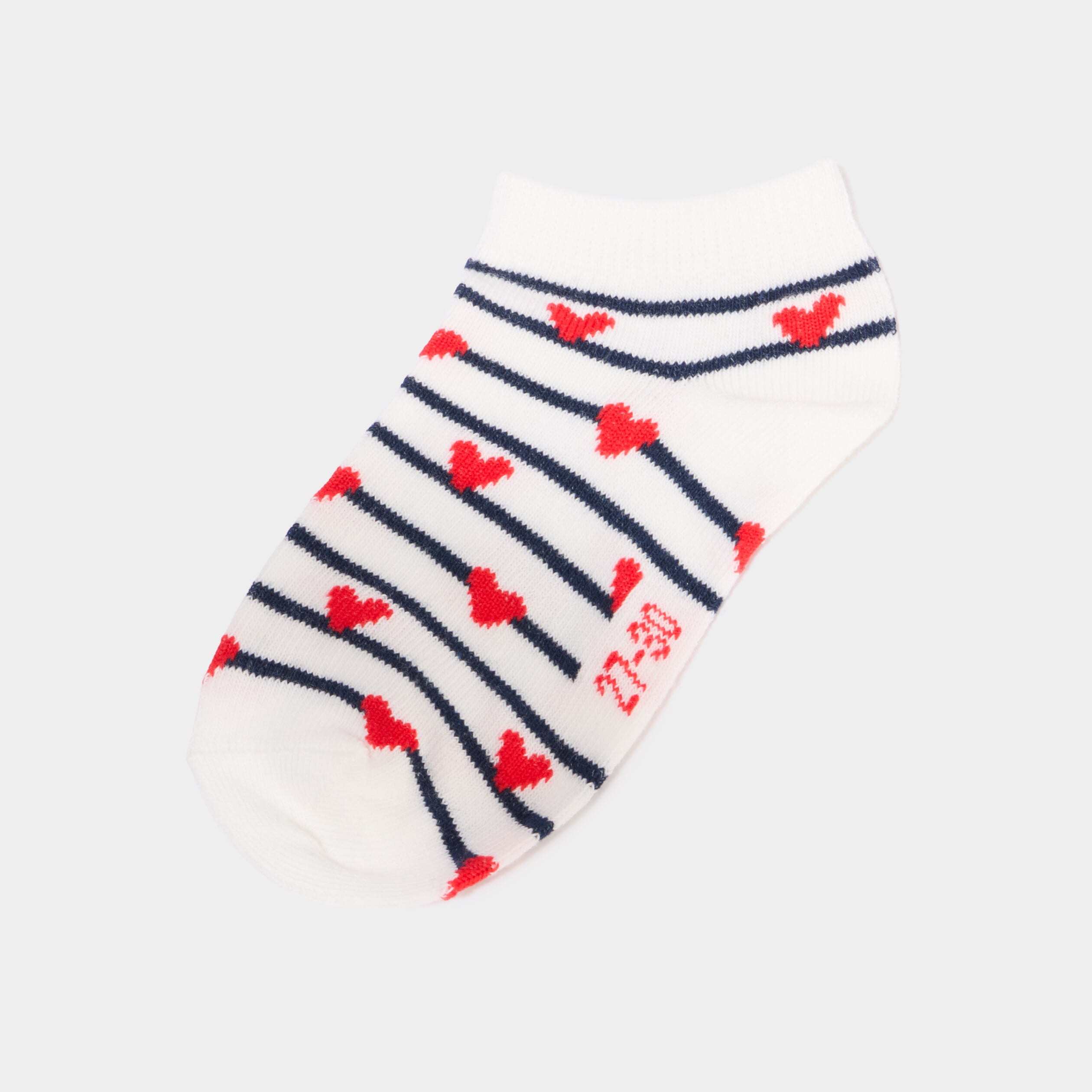Lot 5 paires chaussettes invisibles multicolore fille