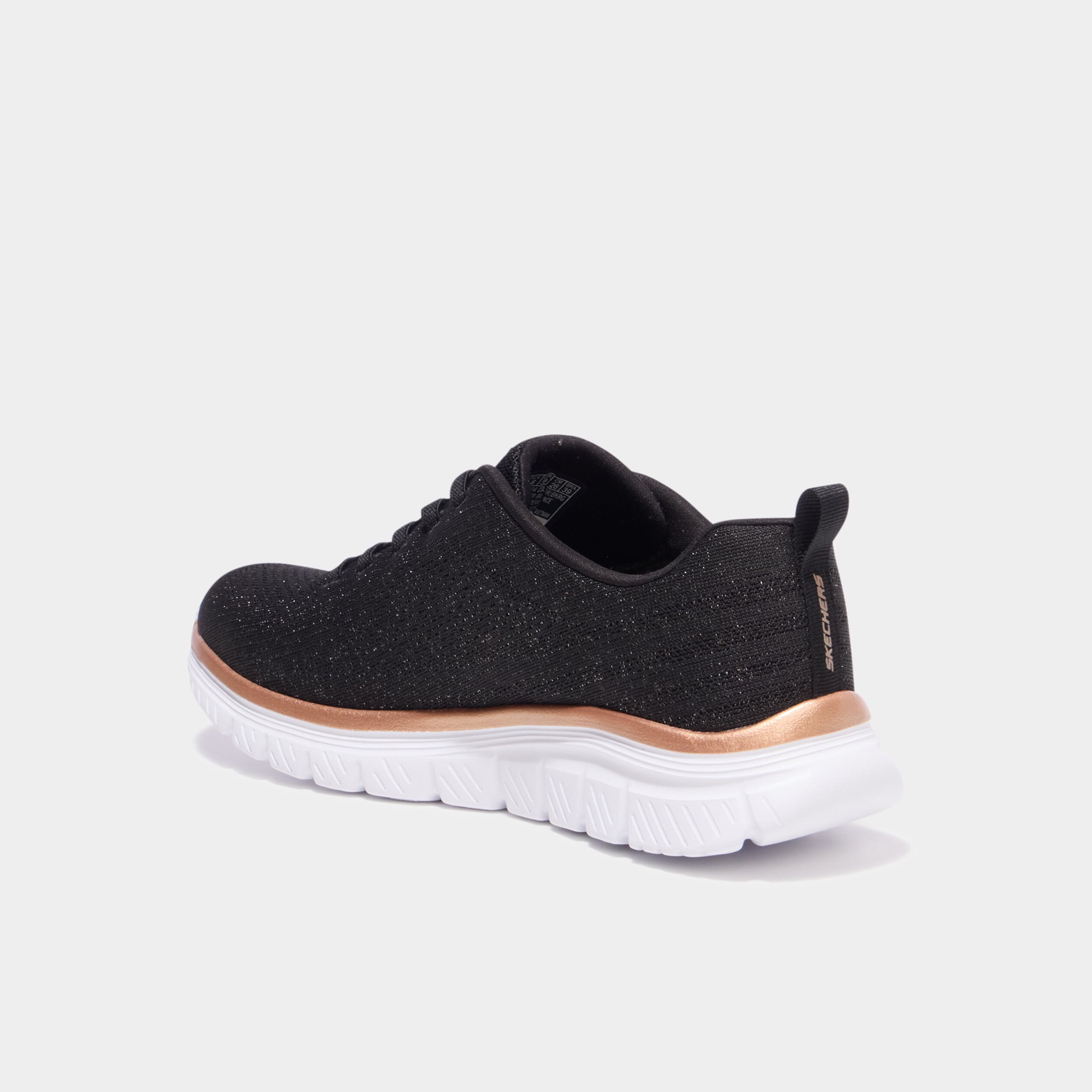 Baskets running Skechers Graceful noir femme