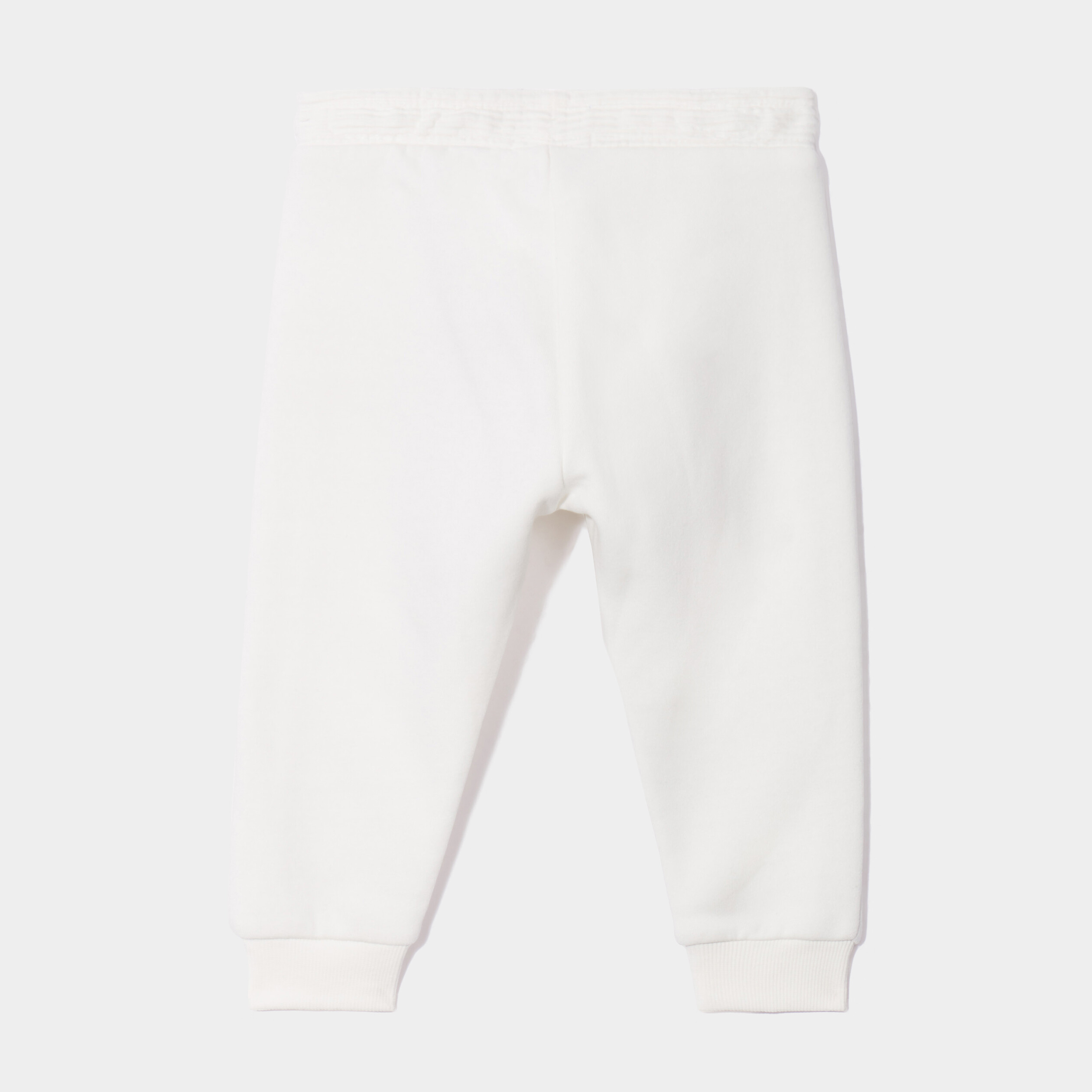 jogging molleton taille elastiquee ecru bebeg Jogging molleton taille élastiquée ecru bébé garçon