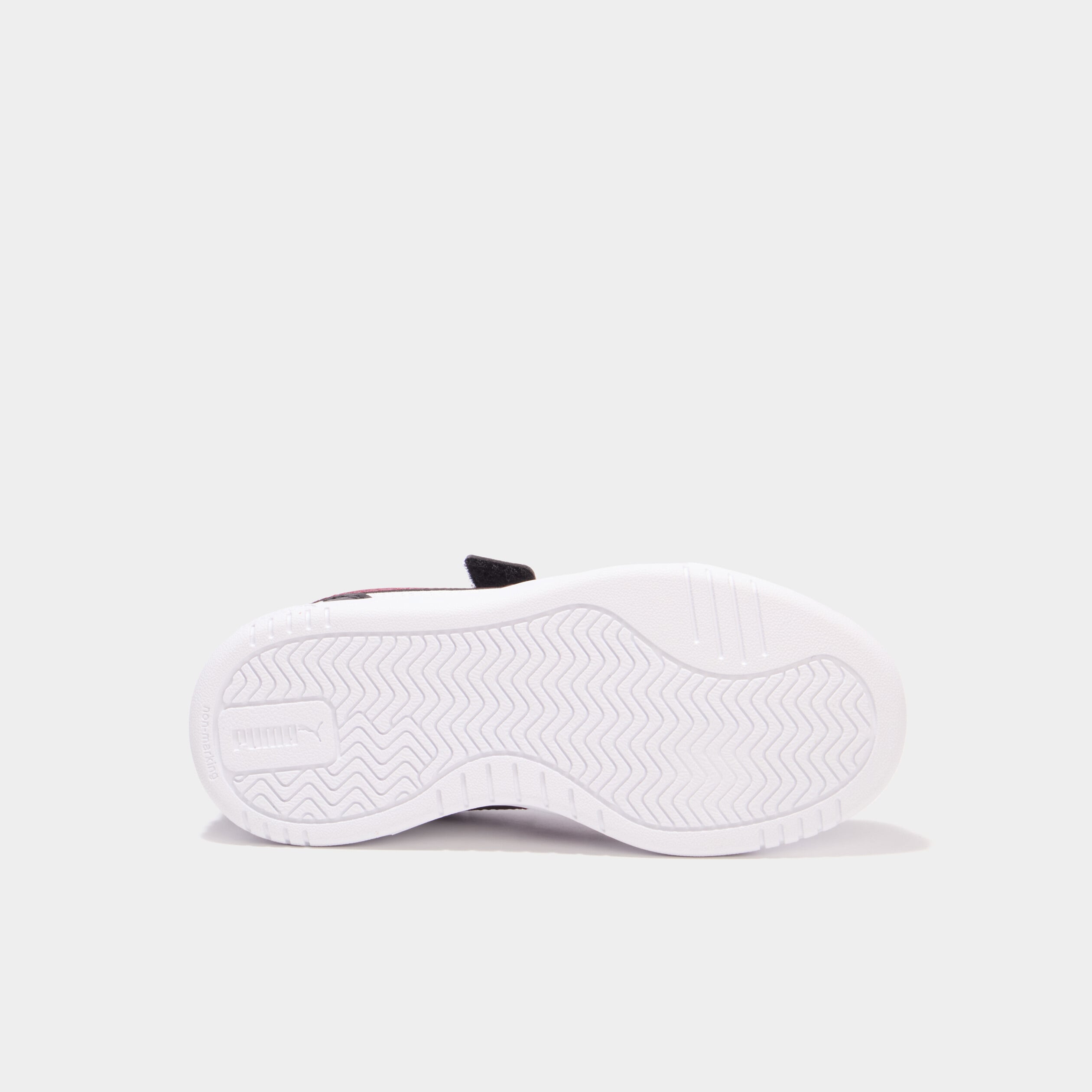 Baskets &agrave; scratchs Caven III Puma bordeaux gar&ccedil;on