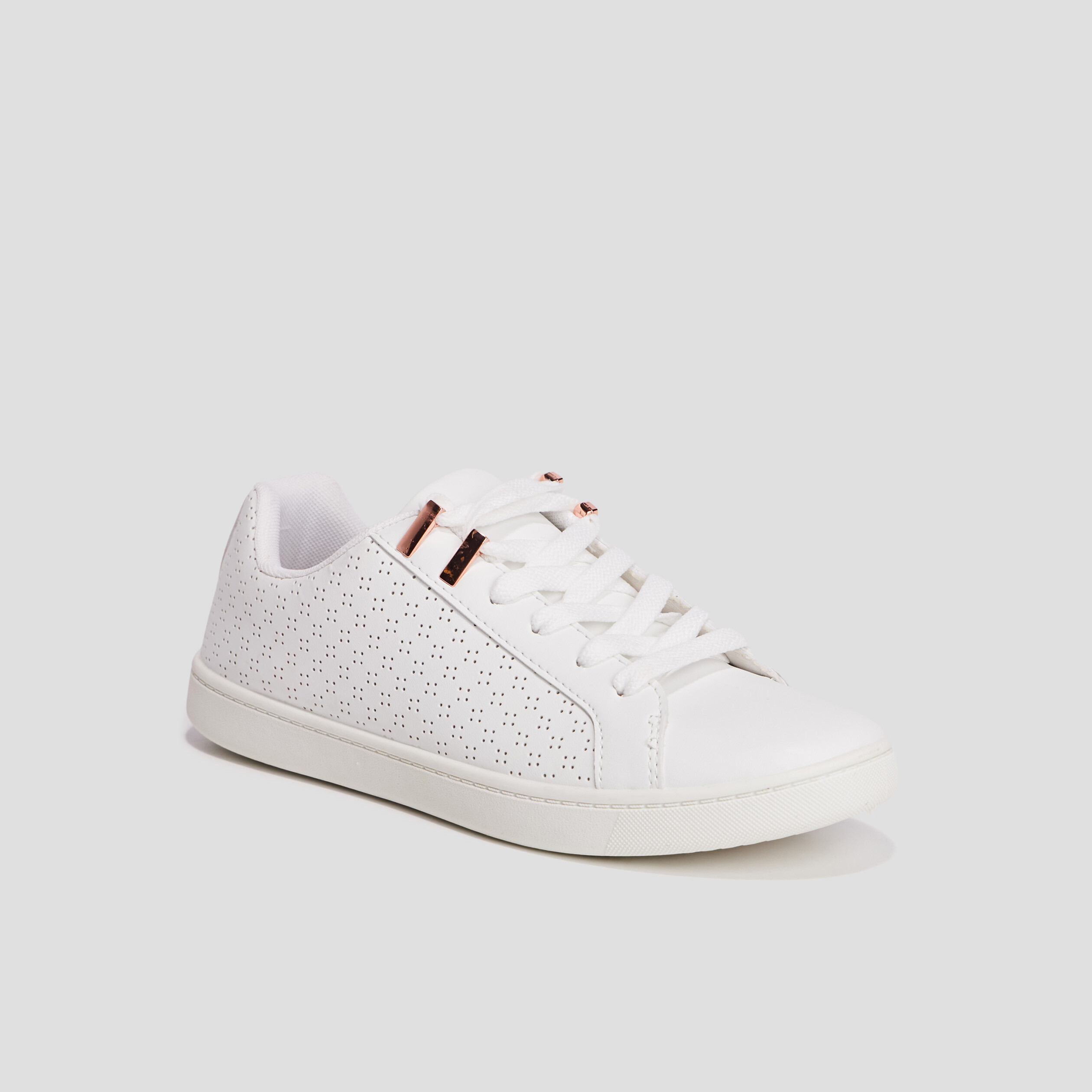 baskets plates creeks blanc femme Baskets plates Creeks blanc femme